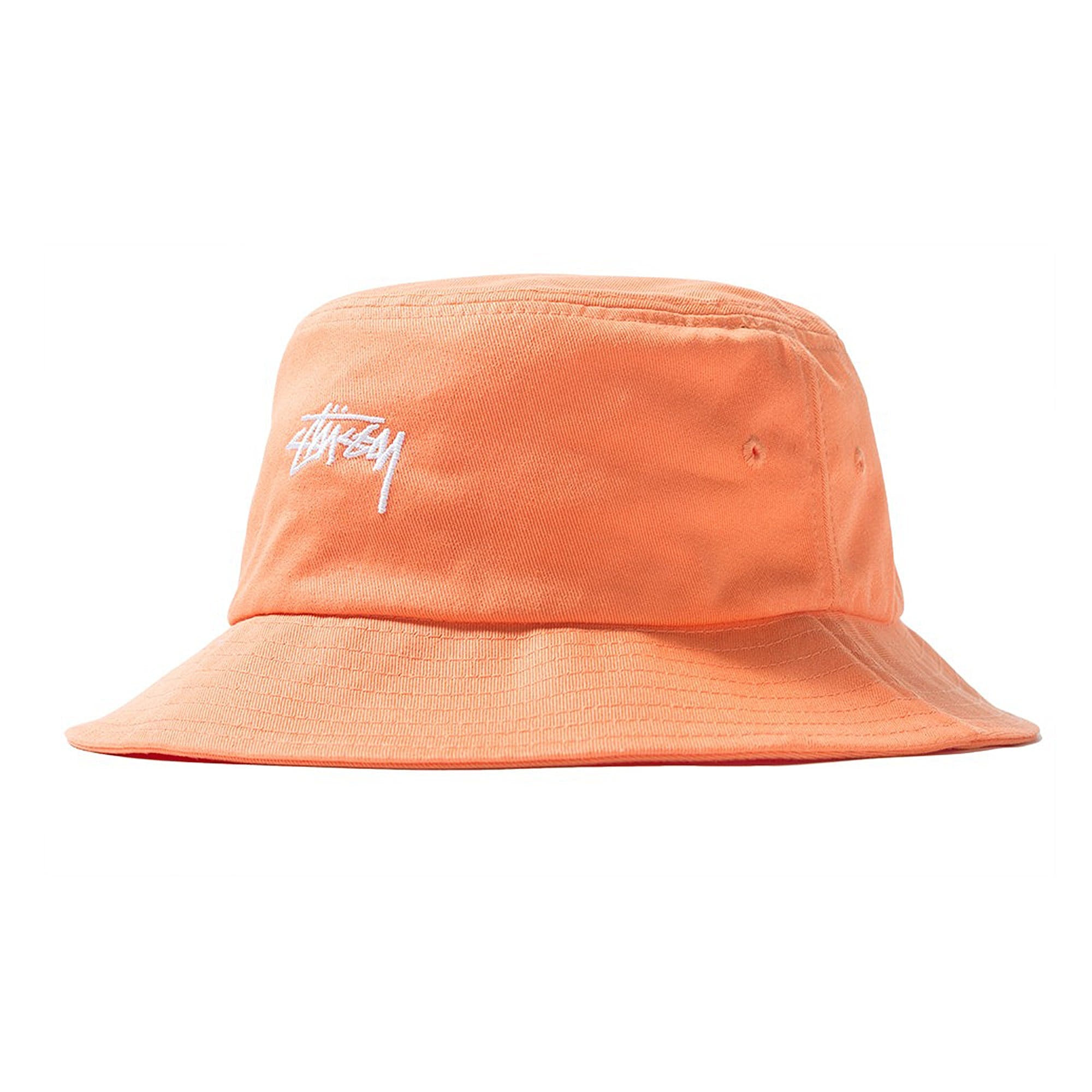 Stussy SP19 Stock Bucket Hat Peach Bucket Hats 132917 / 0609 | Overkill