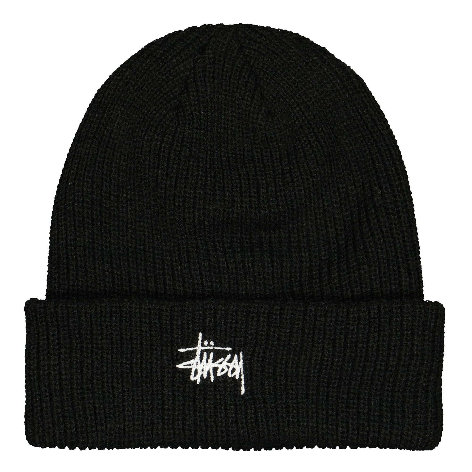 Stussy Basic Cuff Beanie Black Beanies 132934 / 0001 | Overkill