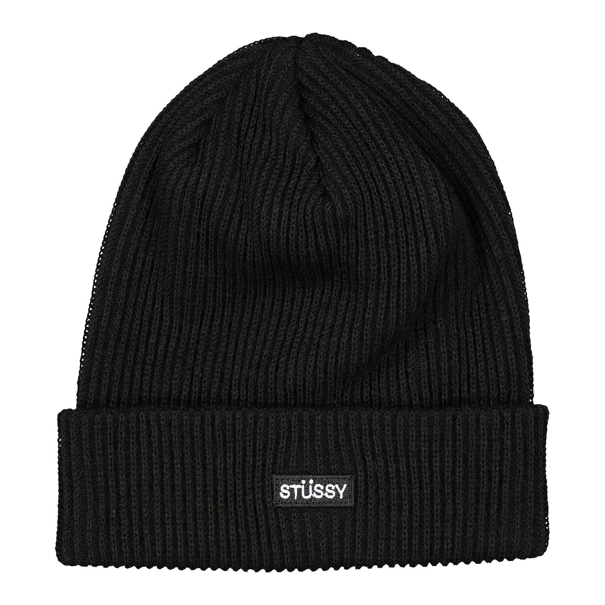 Stussy Small Patch Watch Cap Beanie Black Beanies 132957 / 0001 | Overkill