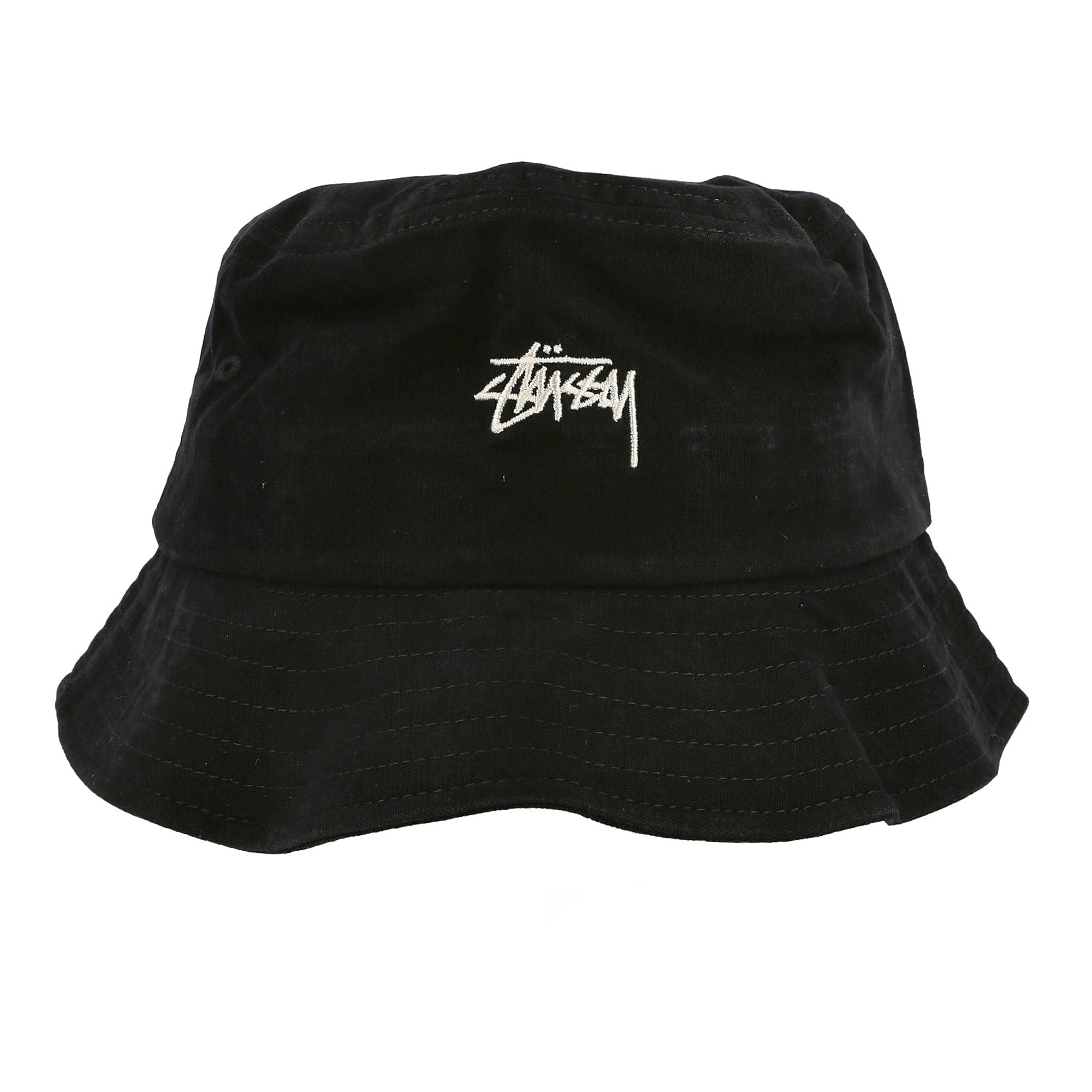 Stussy Stock Canvas Bucket Hat Black Bucket Hats 132961 / 0001 | Overkill