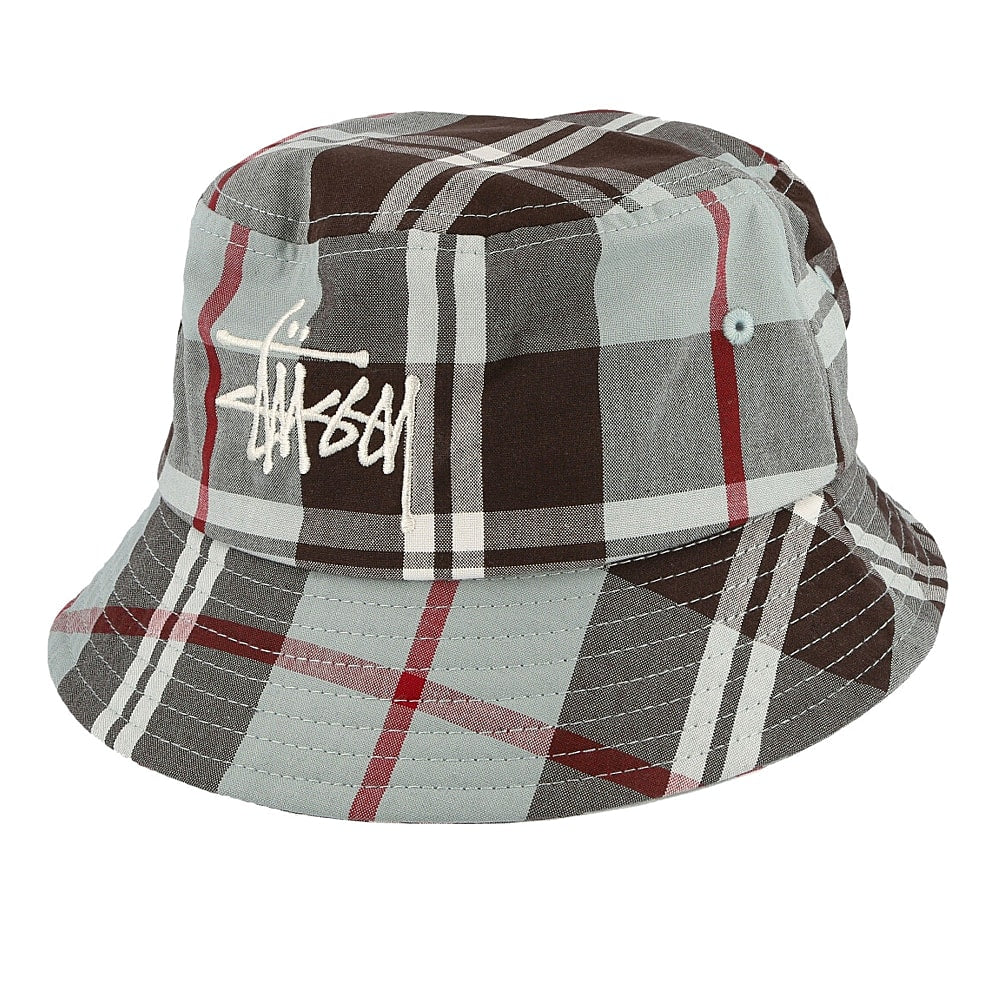Stussy Big Logo Madra Bucket Hat Blue Bucket Hats 132978 / 0801 | Overkill