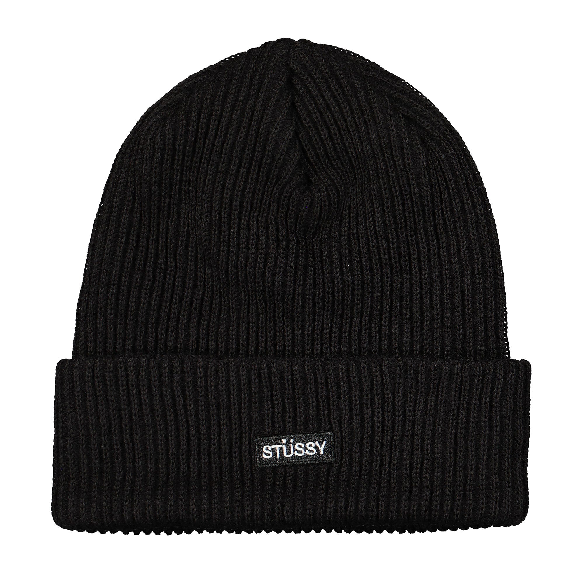 Stussy Small Patch Watchcap Beanie Black Beanies 132988 / 0001 | Overkill