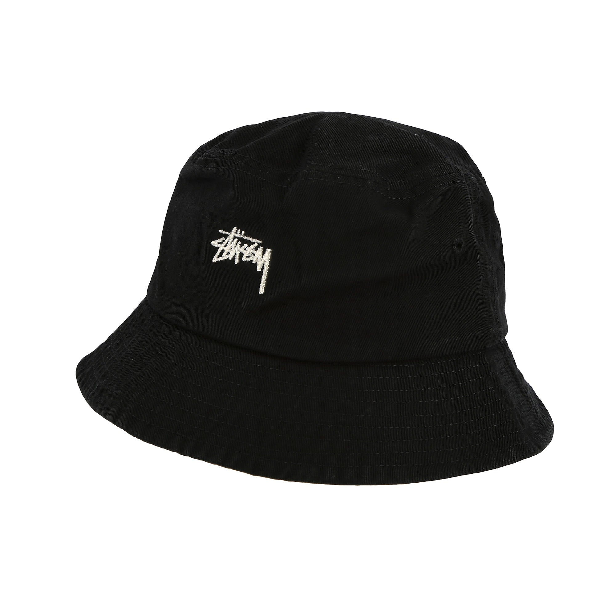 Stussy Stock Bucket Hat Black Bucket Hats 132996 / 0001 | Overkill