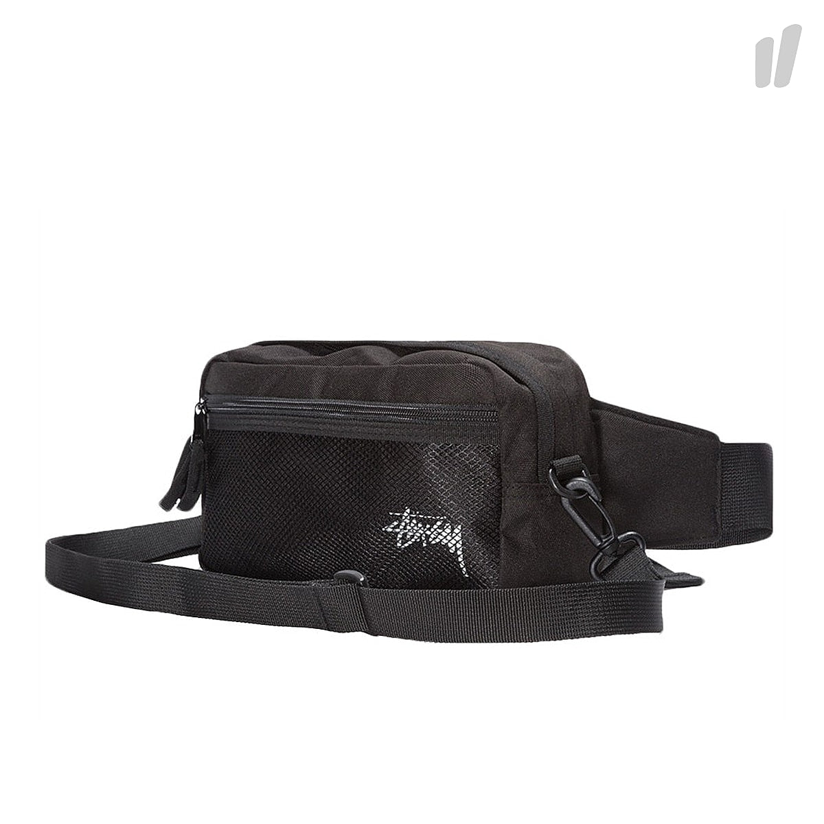 Stussy Stock Side Bag Black Shoulder & Cross Body Bags 134169 / 0001 | Overkill