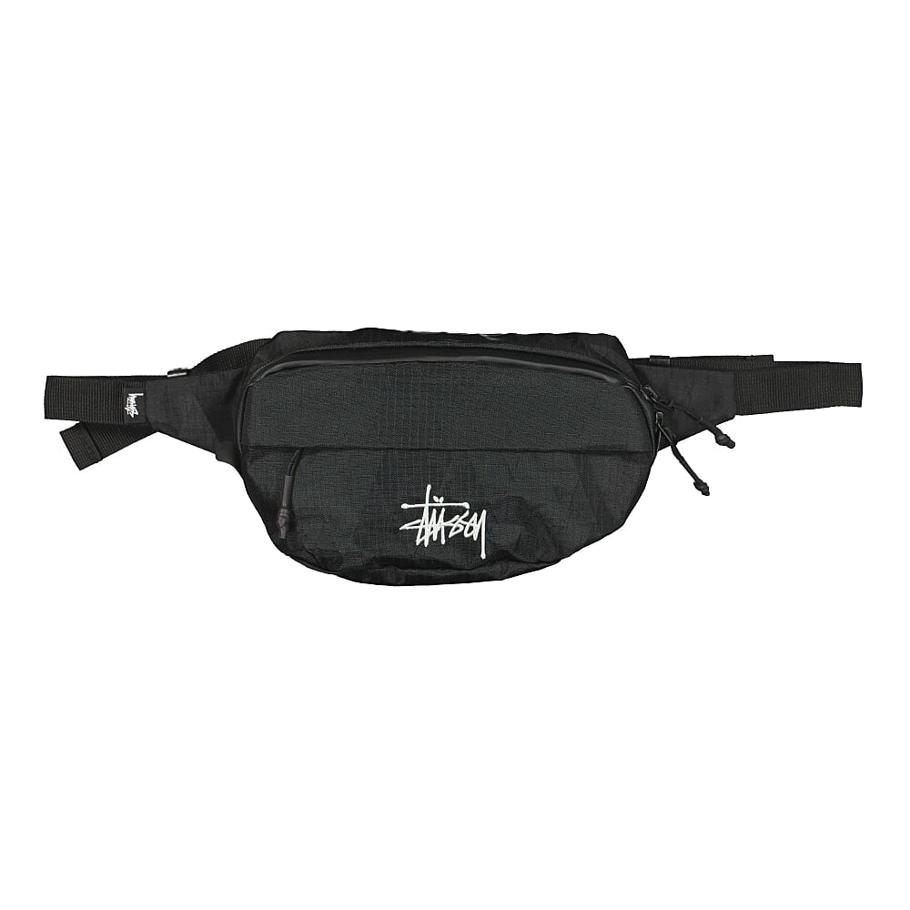 Stussy Waist Pack Black Hip & Waist Bags 134239 / 0001 | Overkill