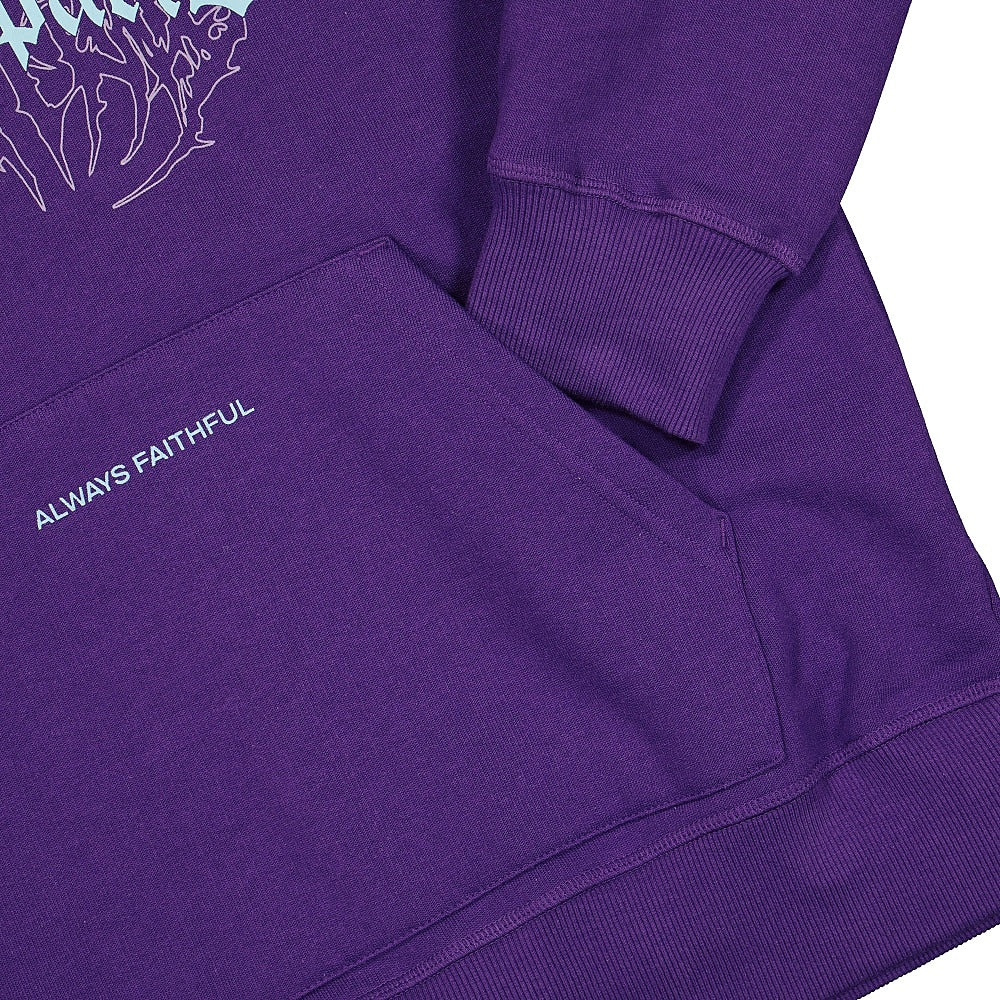 Wasted Paris Shadow Bridge Hoodie Deep Purple Hoodies Detailfoto | Overkill