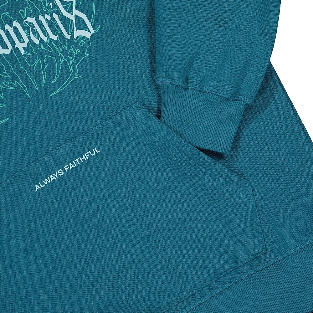 Wasted Paris Shadow Bridge Hoodie Everglade Green Hoodies Detailfoto | Overkill