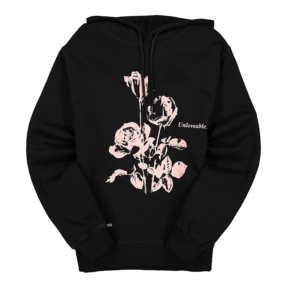 Wasted Paris Unloveable Hoodie Black Hoodies 138166 | Overkill