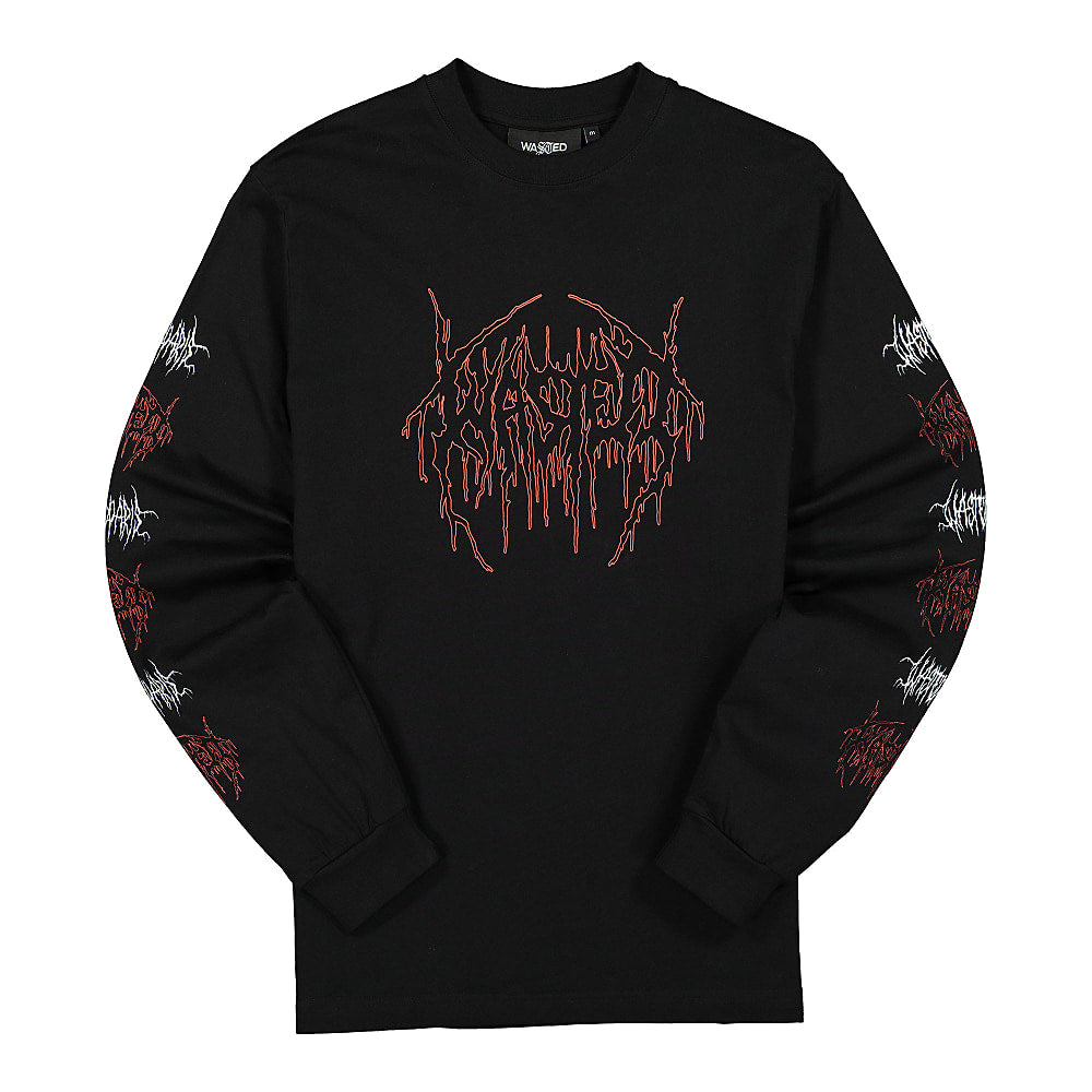 Wasted Paris Coldness Longsleeve Black Longsleeves 138174 | Overkill