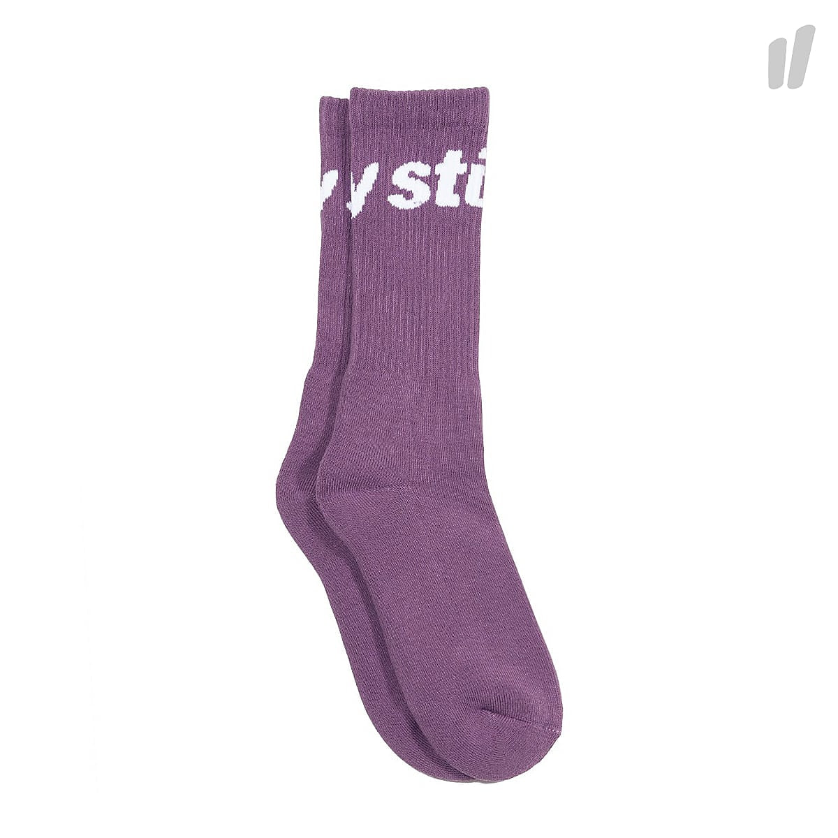 Stussy Jacquard Logo Socks Purple Socks 138603 / 0809 | Overkill