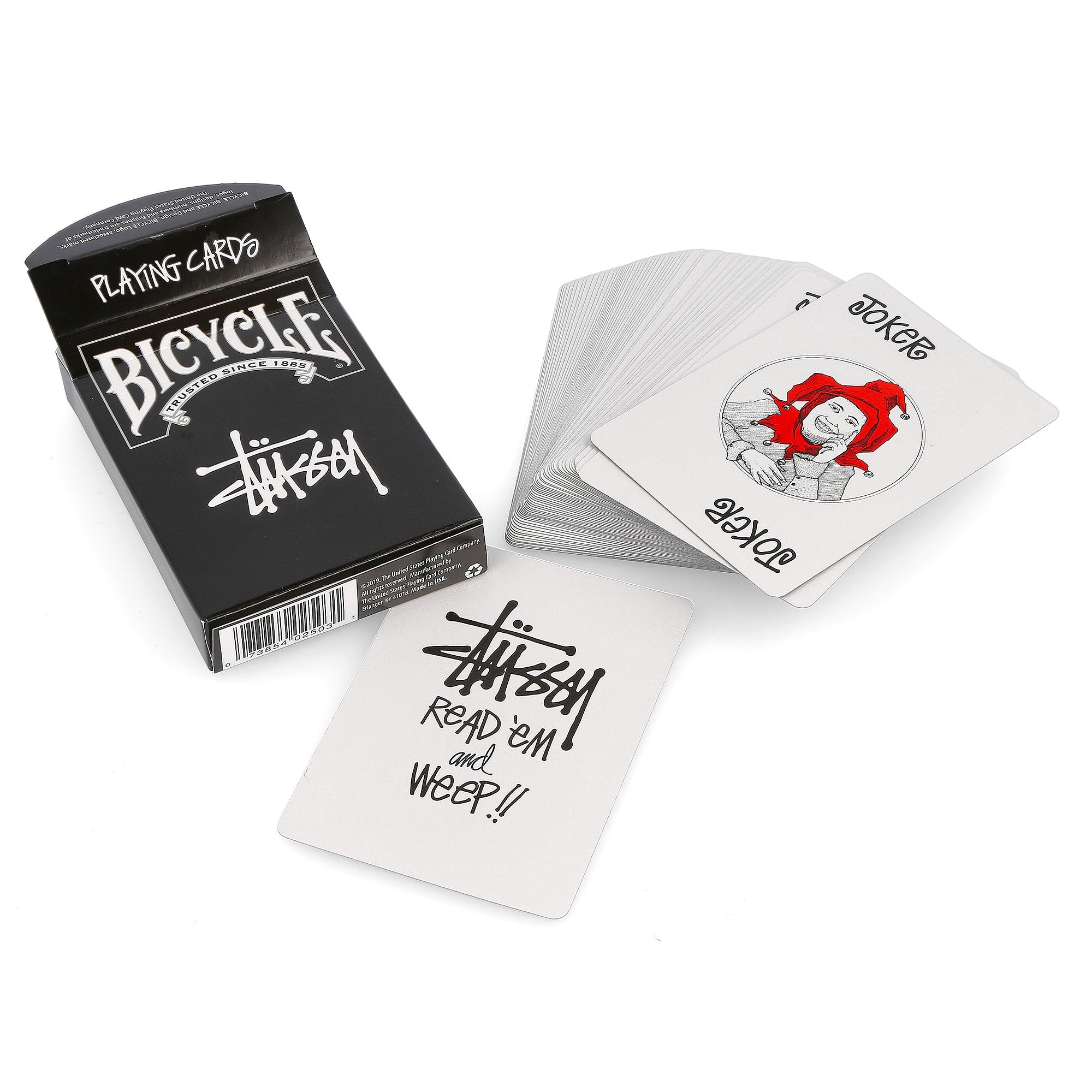 Stussy Playing Cards Black Collectibles & Toys 138692 / 0001 | Overkill