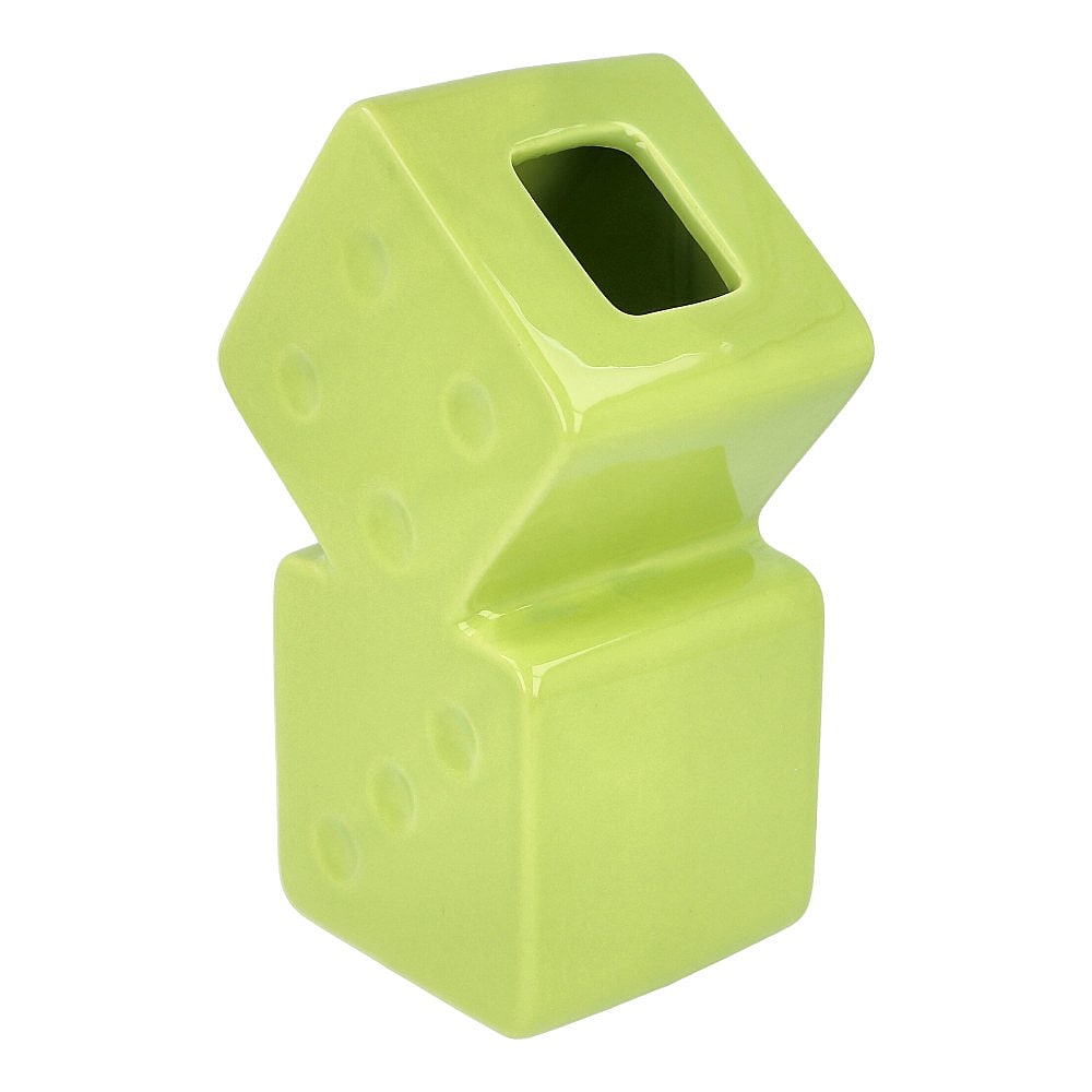 Stussy Dice Ceramic Vase Lime Other Home Accessories Material | Overkill