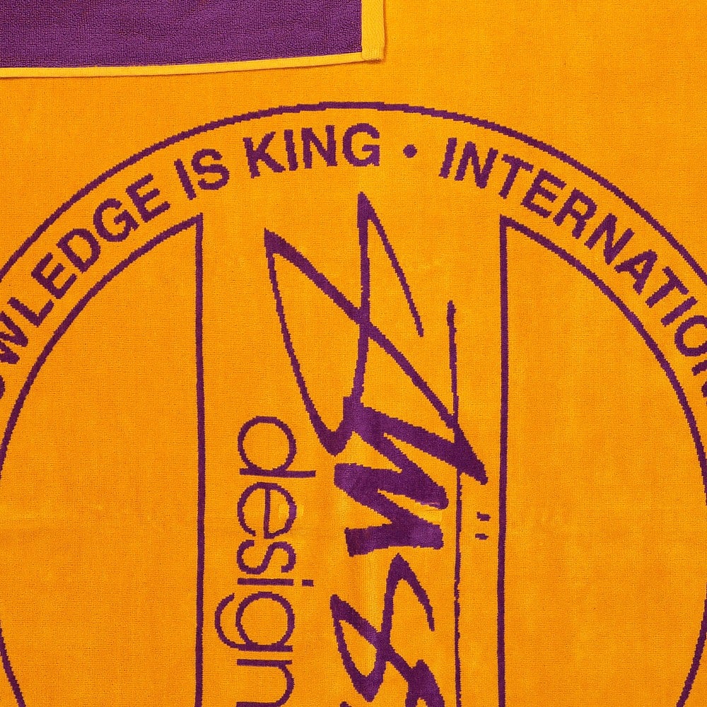 Stussy Dot Jacquard Towel Orange Towels Detailfoto | Overkill