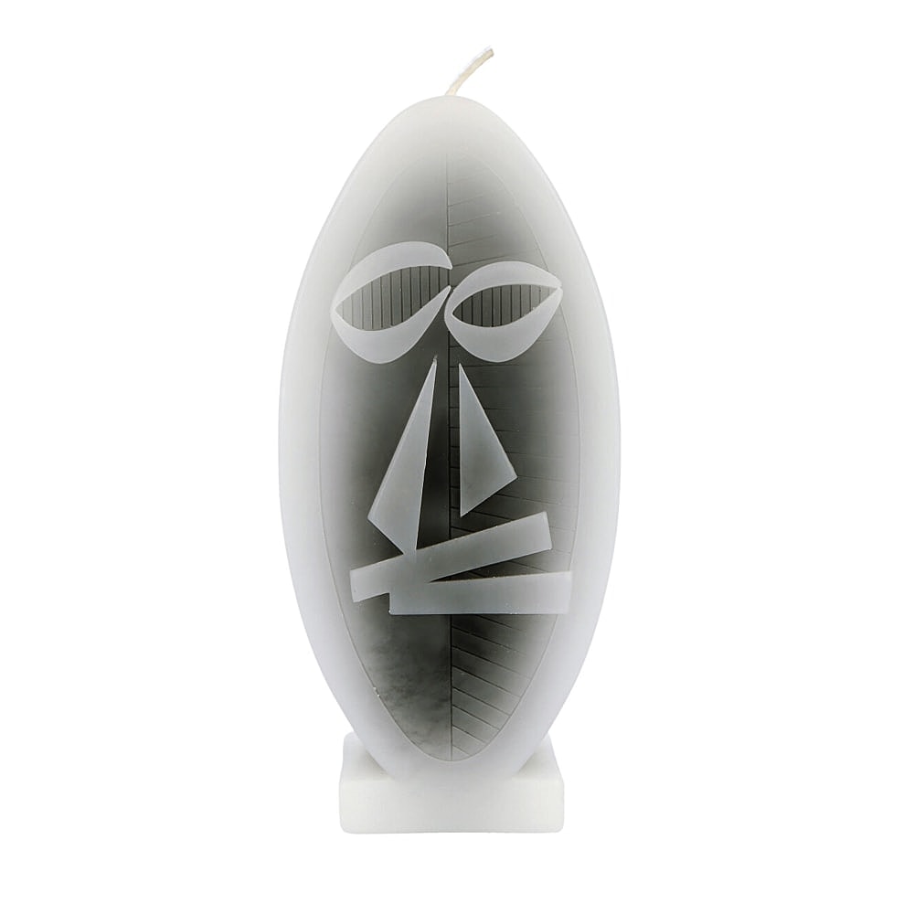 Stussy Mask Candle Grey Incense & Candles Detailfoto | Overkill