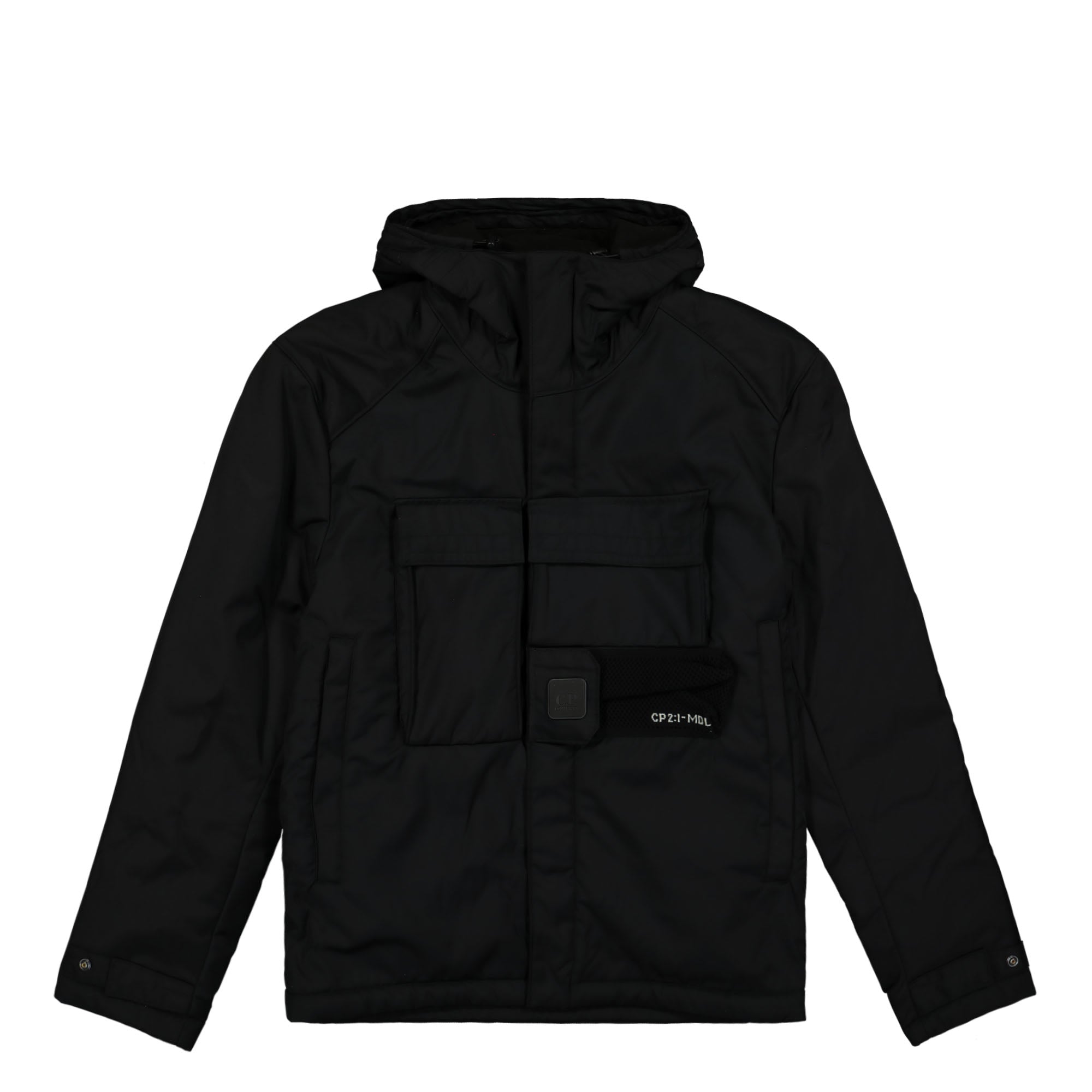 C.P. Company Dynatec Hood Jacket Black Jackets 13CMOW080A-006352A 999 | Overkill