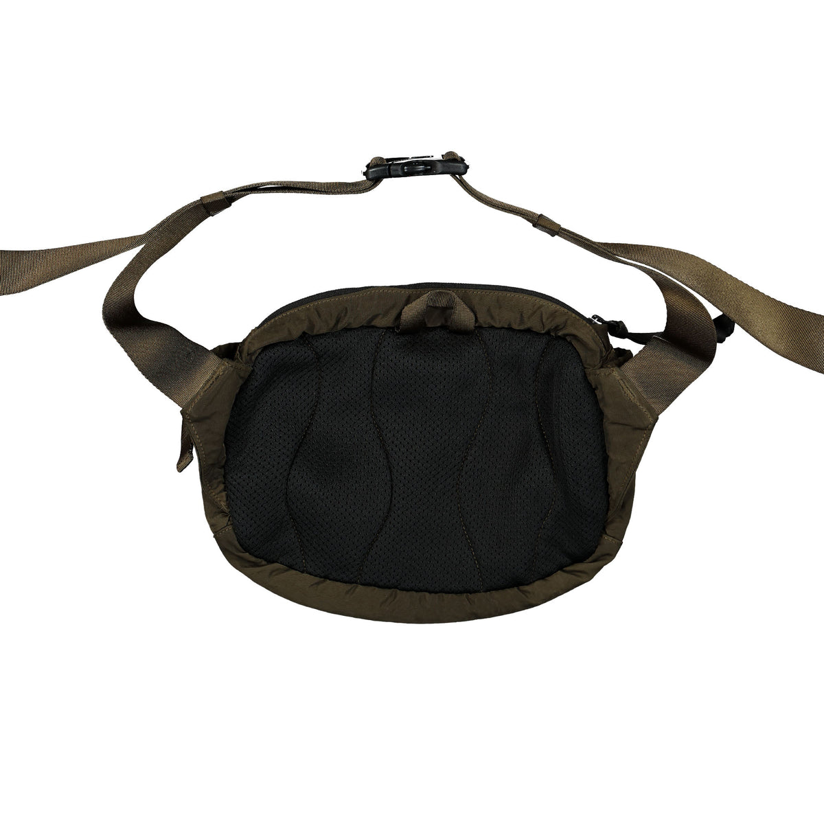 C.P. Company Nylon B Crossbody Pack Ivy Green Shoulder & Cross Body Bags Close-up | Overkill