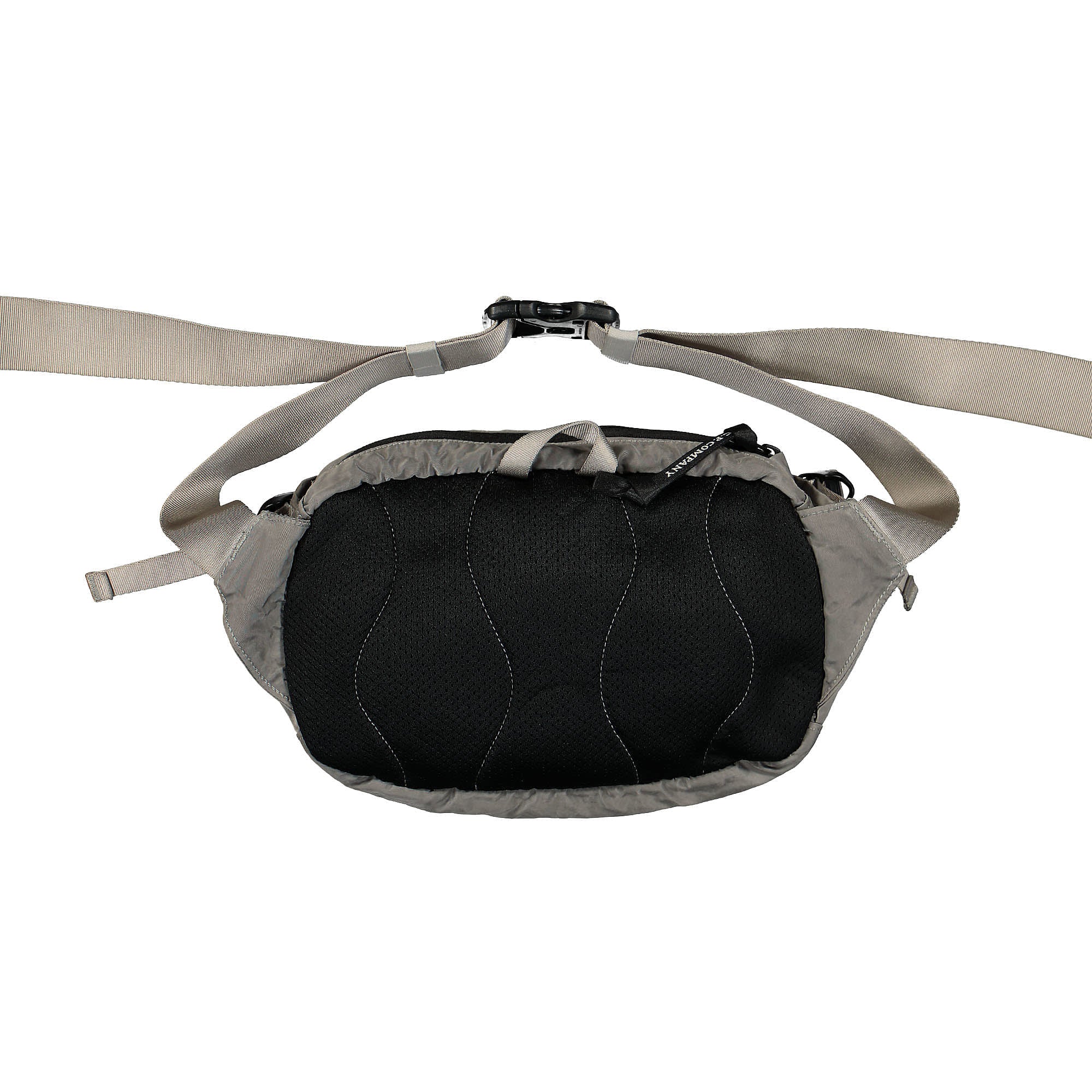 C.P. Company Nylon B Crossbody Pack Titanium Shoulder & Cross Body Bags Close-up | Overkill
