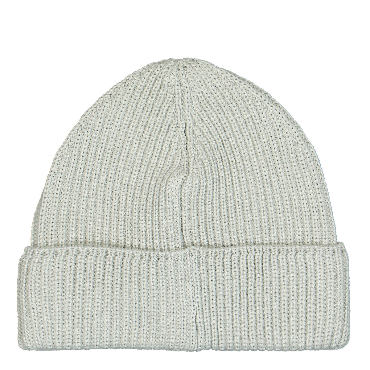 C.P. Company Extra Fine Merino Wool Logo Beanie Pelican Beanies Material | Overkill