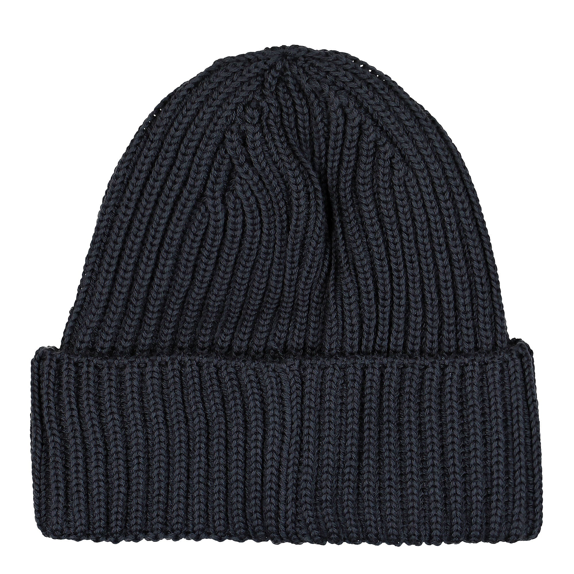 C.P. Company Extra Fine Merino Wool Goggle Beanie Dark Fog Grey Beanies Material | Overkill