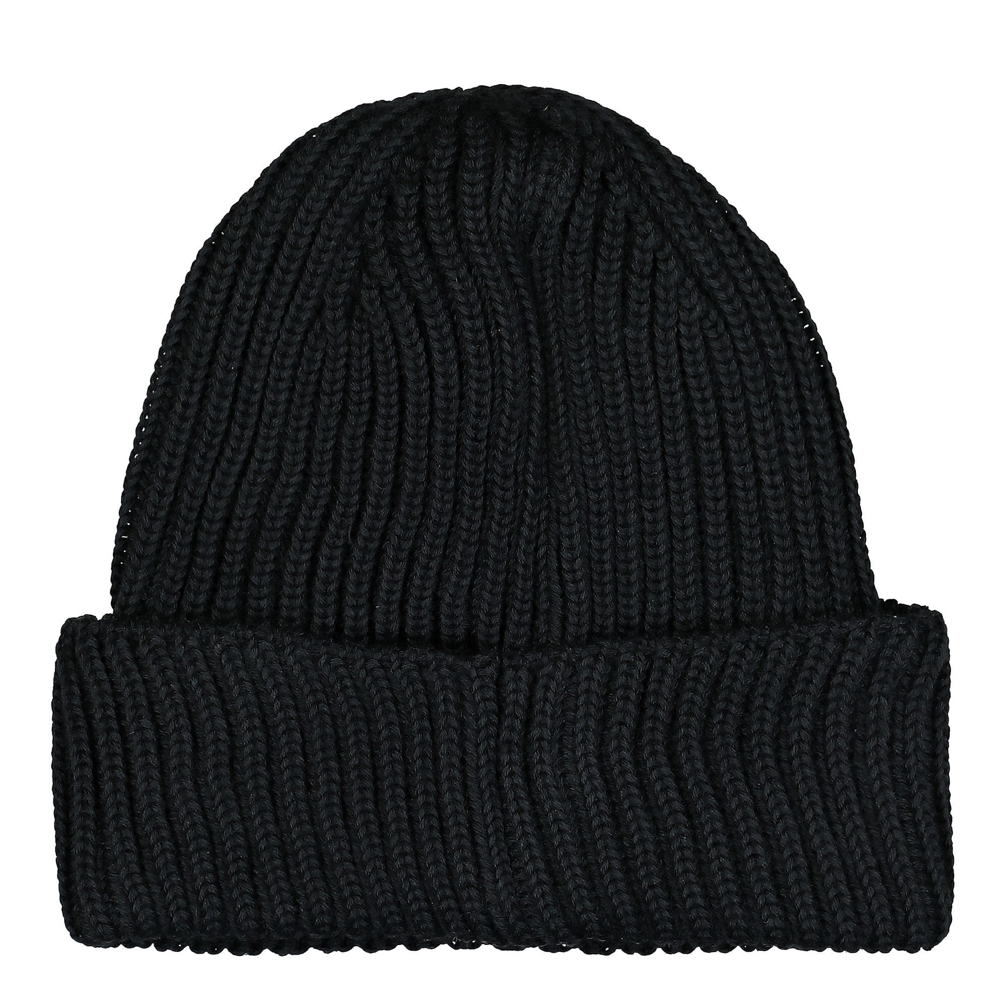 C.P. Company Extra Fine Merino Wool Goggle Beanie Black Beanies Material | Overkill