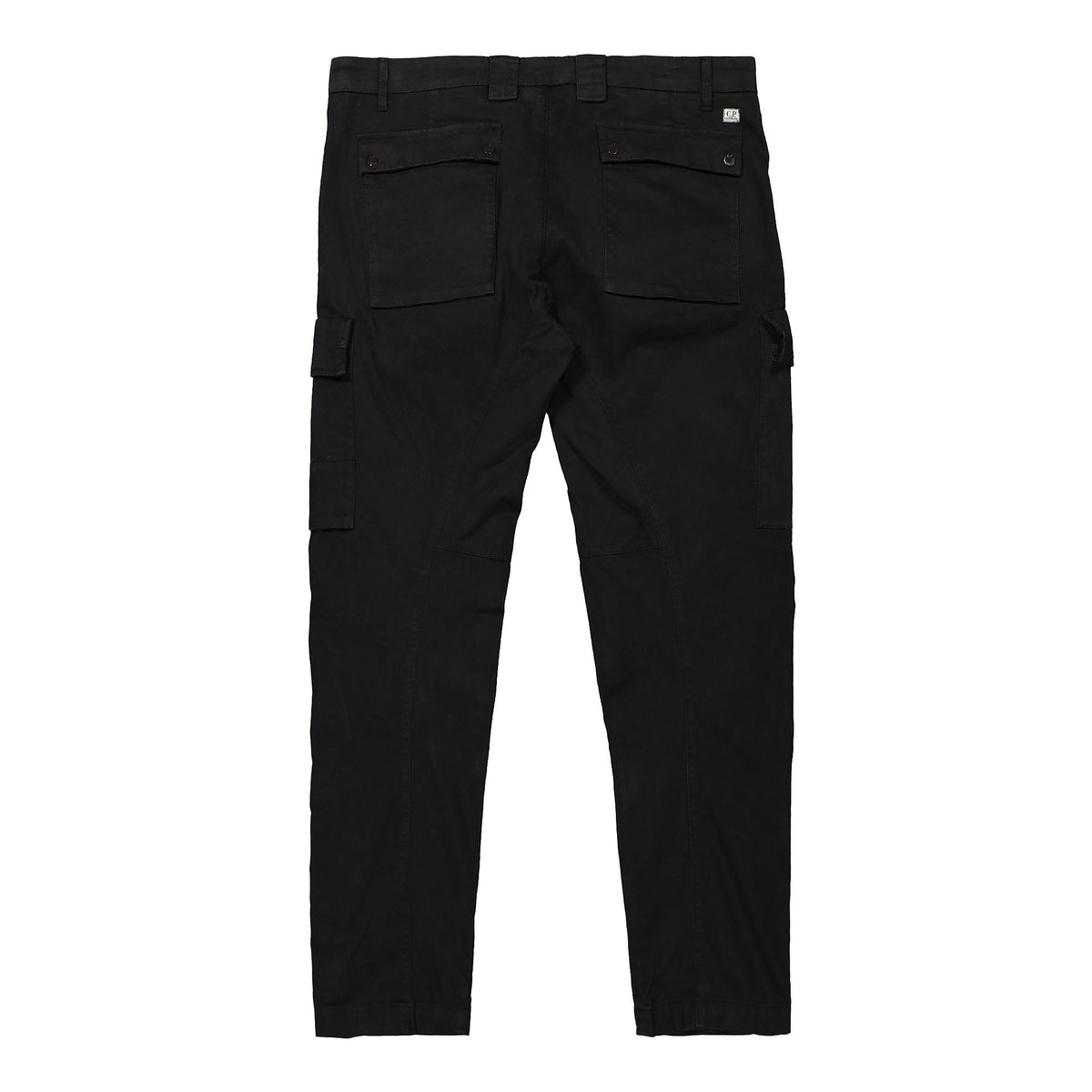 C.P. Company Stretch Sateen Cargo Pants Black Cargo Pants Material | Overkill