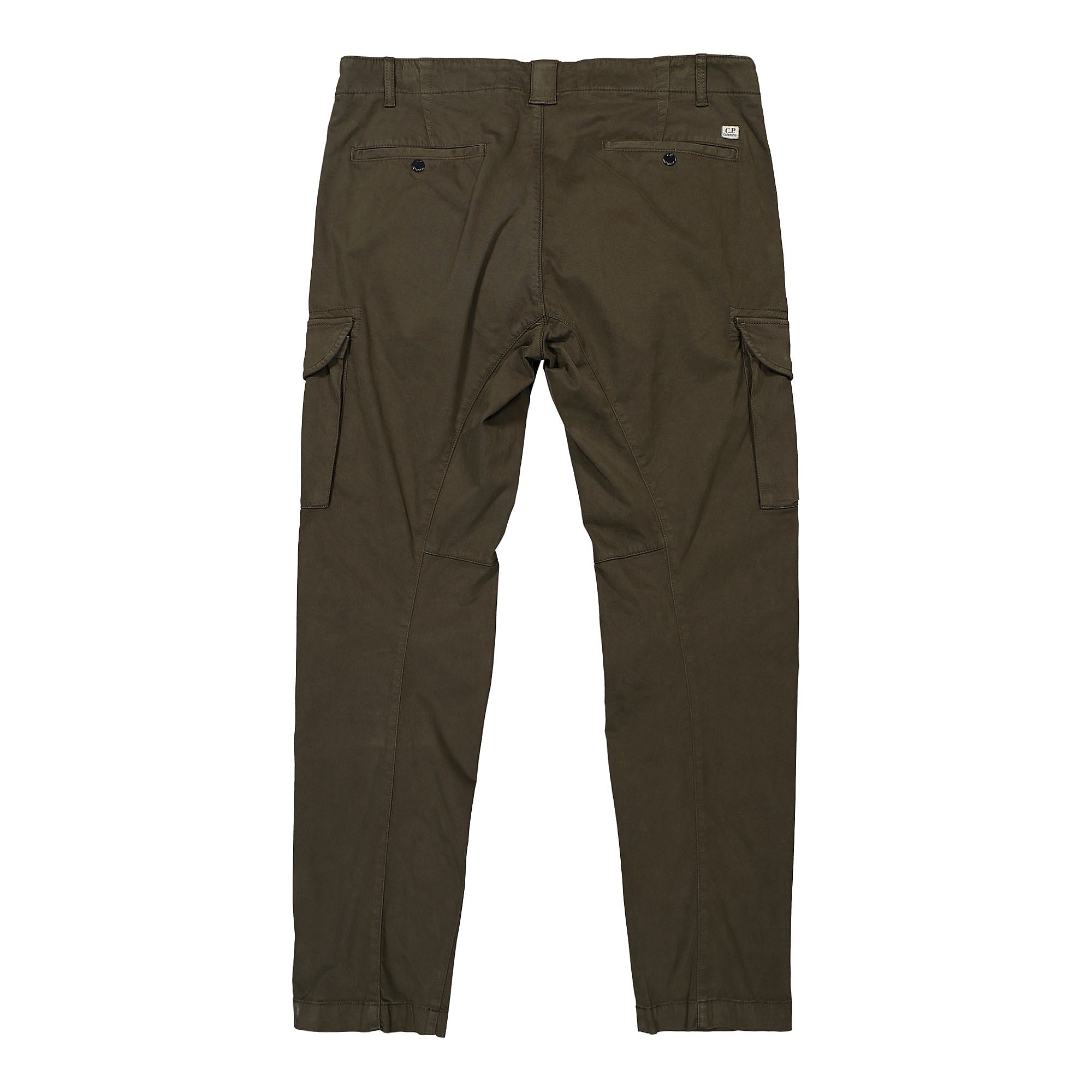 C.P. Company Stretch Sateen Cargo Pants Ivy Green Cargo Pants Material | Overkill