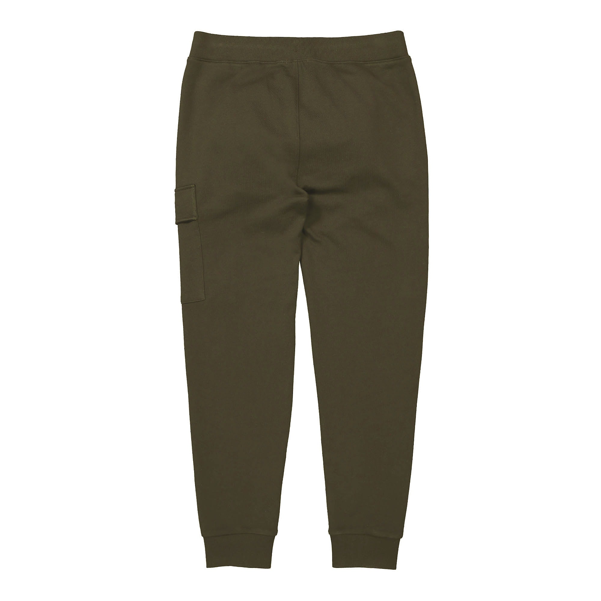 C.P. Company Diagonal Raised Fleece Track Pants Ivy Green Sweat & Track Pants Material | Overkill