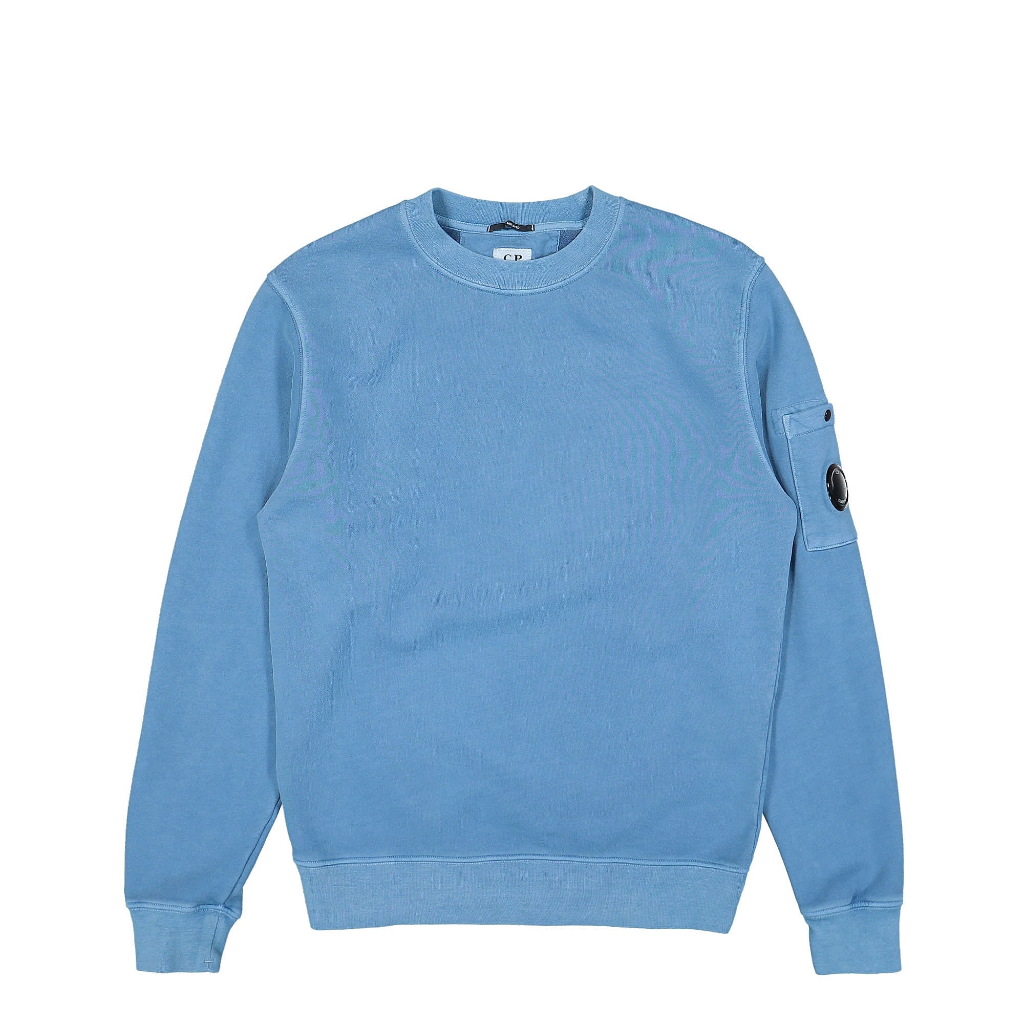 C.P. Company Brushed and Emerized Diagonal Fleece Sweatshirt Infinity Sweatshirts 13CMSS008A-006372R 843 | Overkill