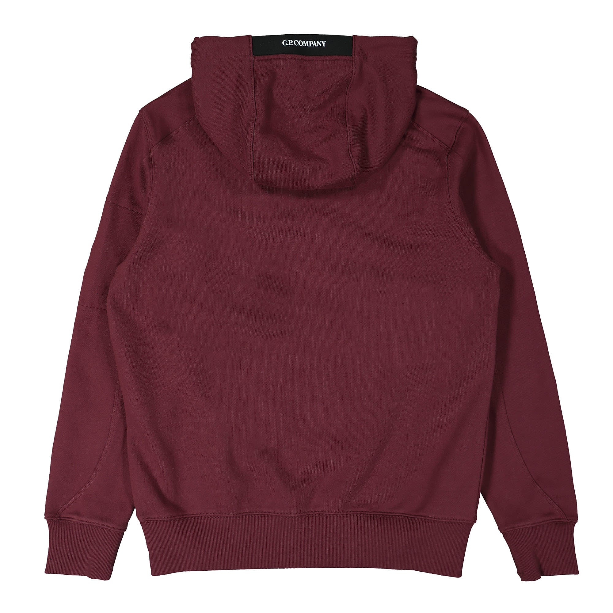 C.P. Company Diagonal Raised Fleece Hoodie Port Royal Hoodies Material | Overkill