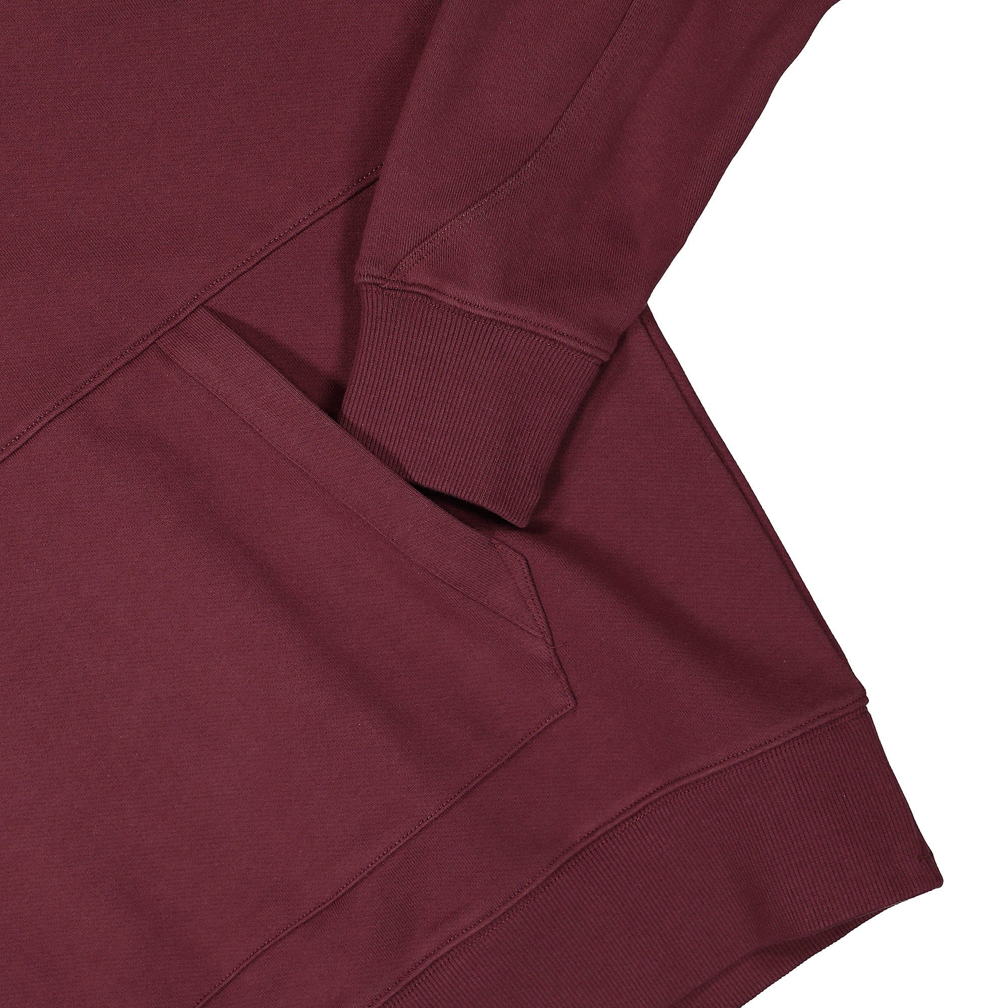 C.P. Company Diagonal Raised Fleece Hoodie Port Royal Hoodies Detailfoto | Overkill