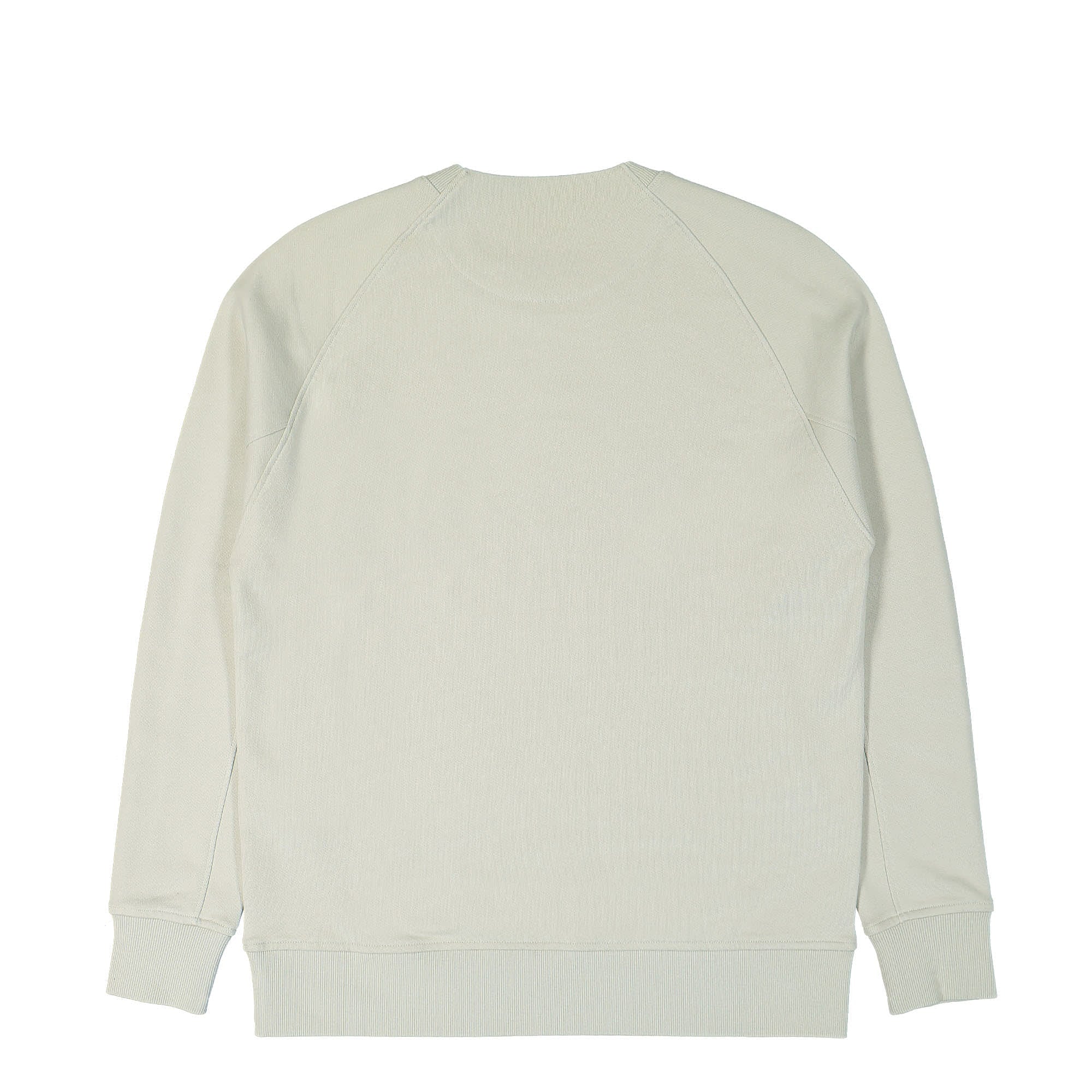 C.P. Company Diagonal Raised Fleece Jumper Pelican Sweatshirts Material | Overkill