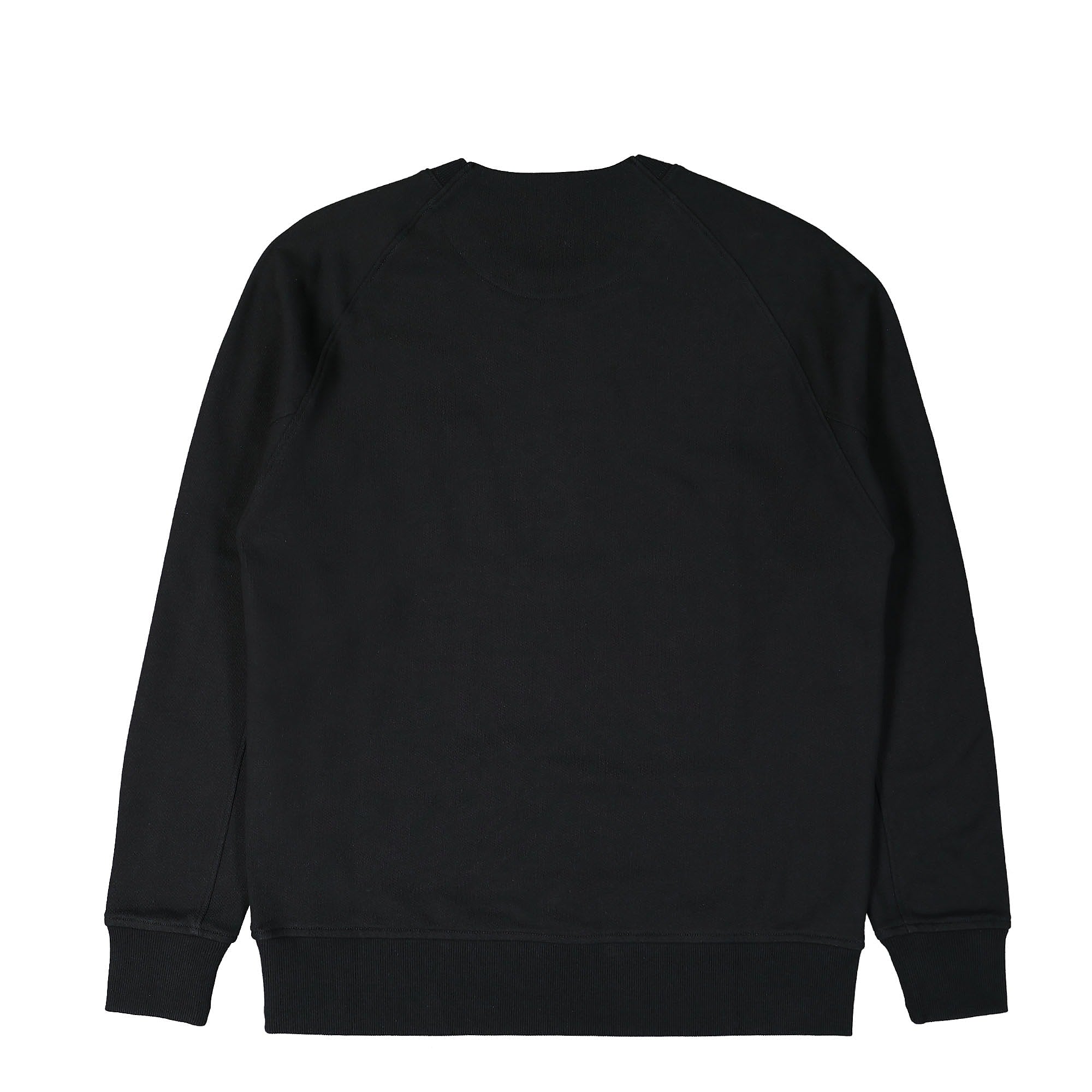 C.P. Company Diagonal Raised Fleece Jumper Black Sweatshirts Material | Overkill