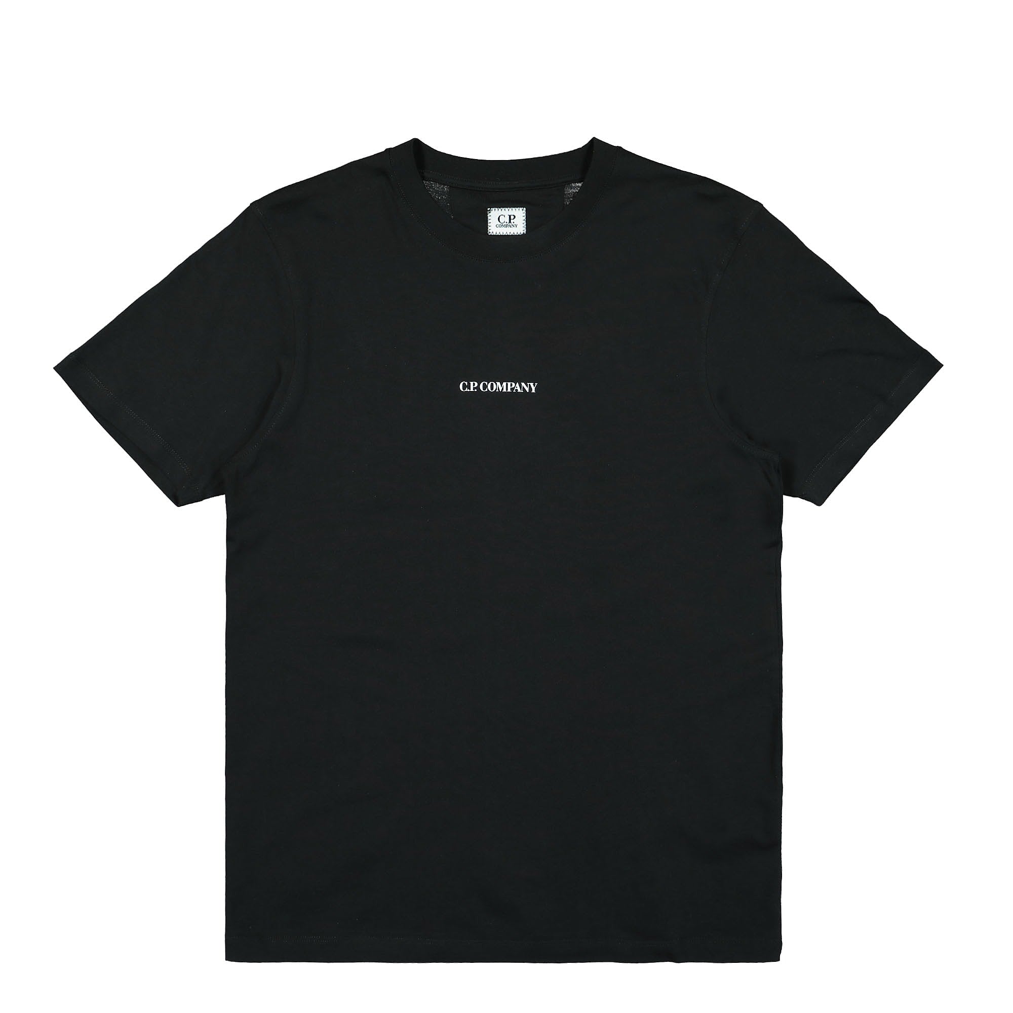 C.P. Company 30/1 Jersey T-Shirt Black T-Shirts 13CMTS048A-006011W | Overkill