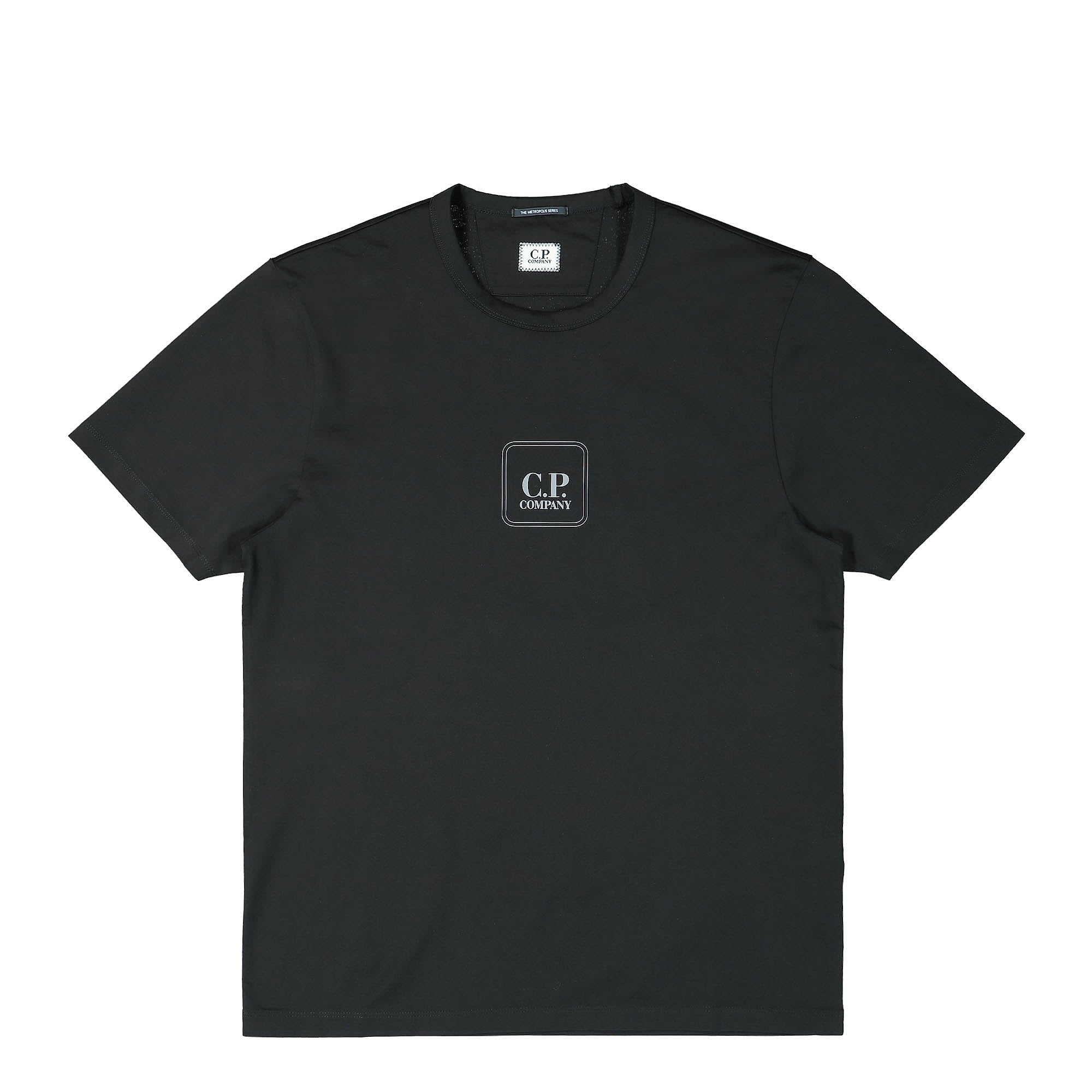 C.P. Company Mercerized Jersey T-Shirt Black T-Shirts 13CMTS221A-006370W 999 | Overkill