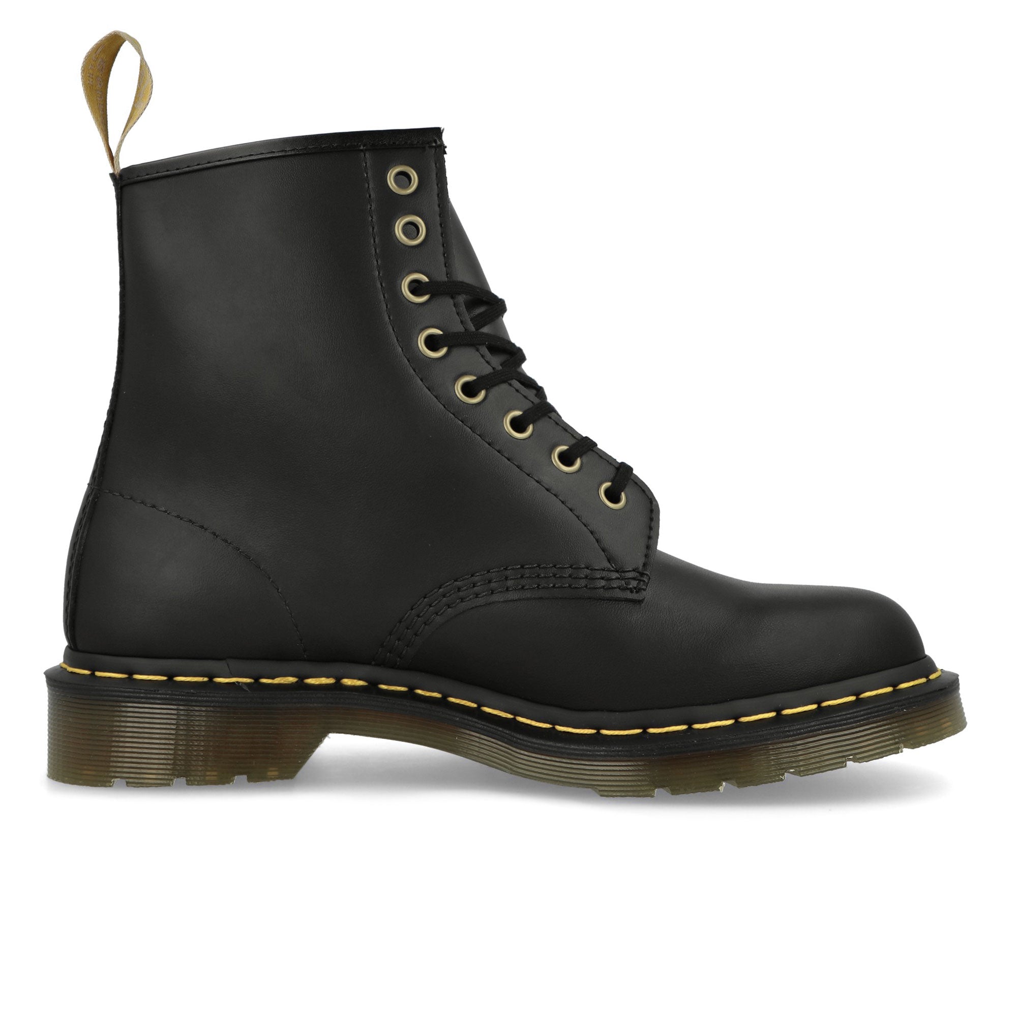 Dr. Martens Vegan 1460 Black Boots Silhouette | Overkill