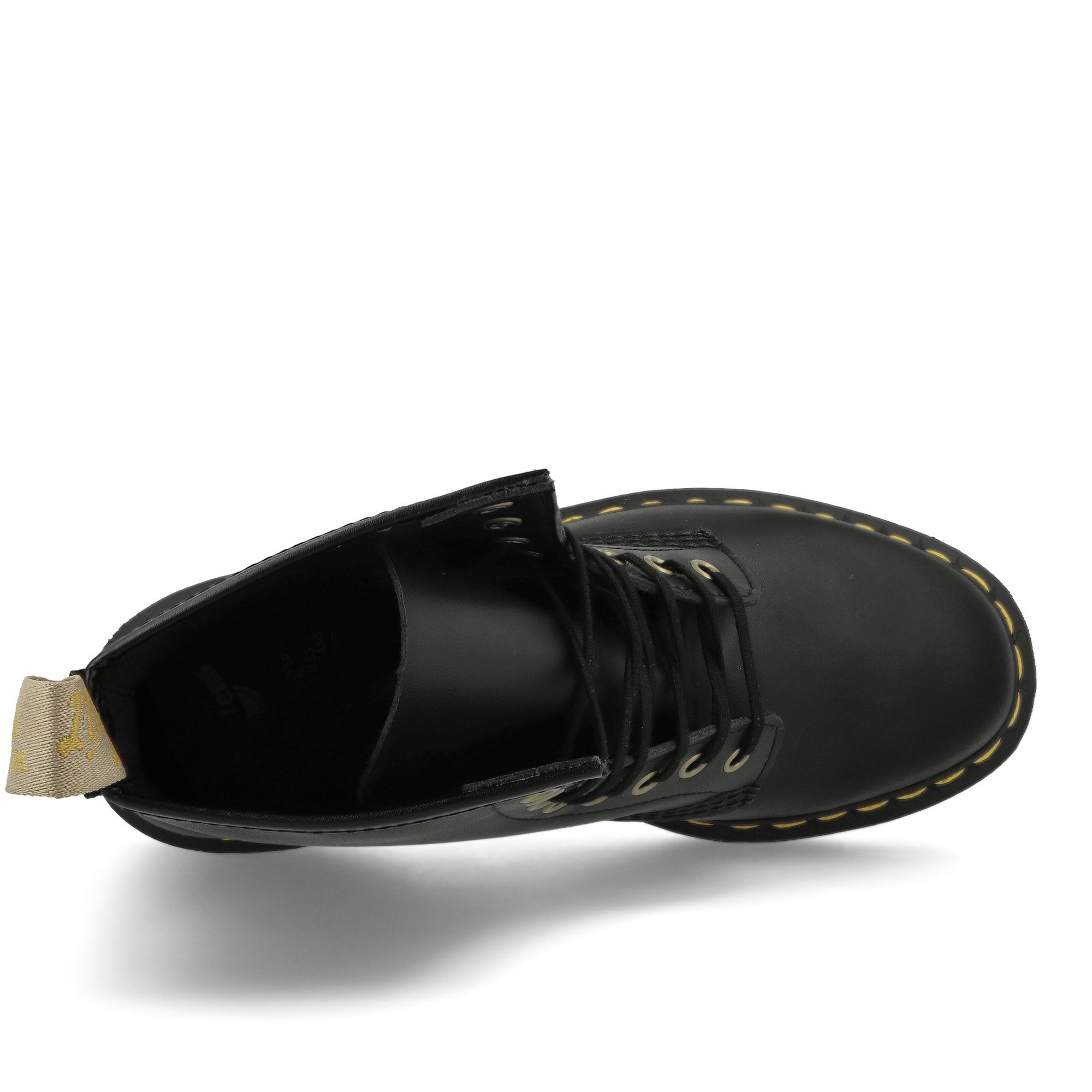 Dr. Martens Vegan 1460 Black Boots Detailfoto | Overkill