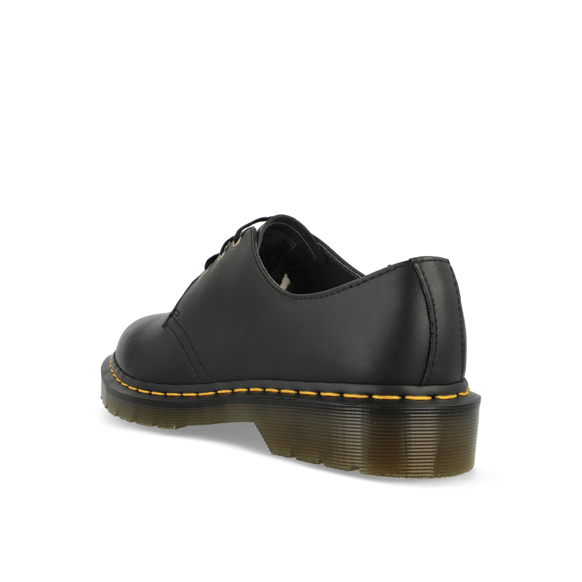 Dr. Martens 1461 Felix Vegan Black Felix Rub Off Loafers & Lace ups Material | Overkill