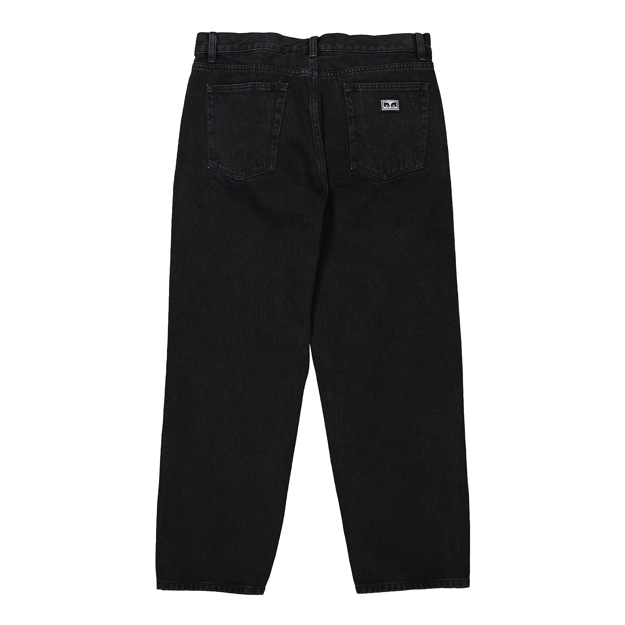 Obey Hardwork Denim Pant Faded Black Jeans Material | Overkill