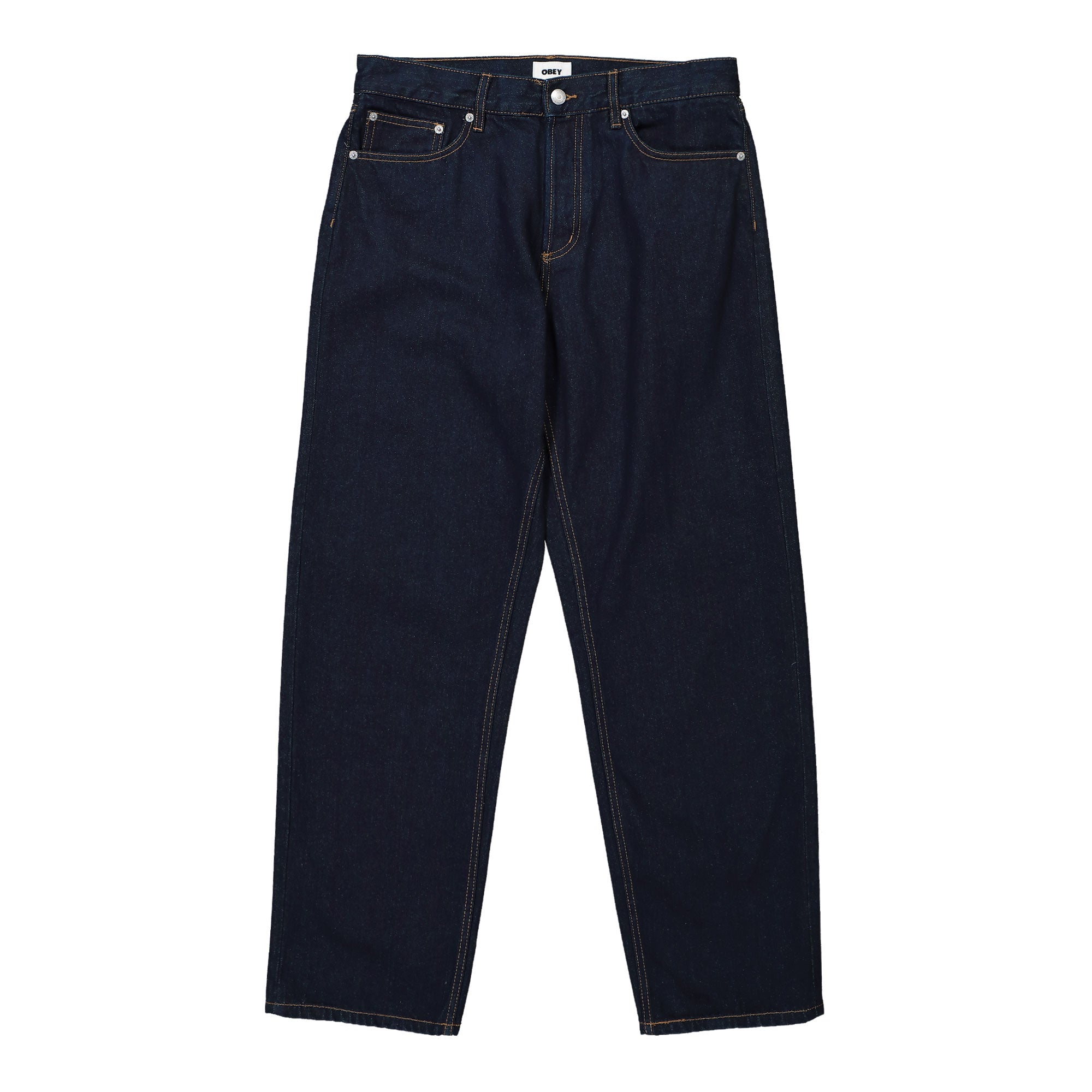 Obey Hardwork Denim Pant Rinse Indigo Jeans 142010077-RIN | Overkill