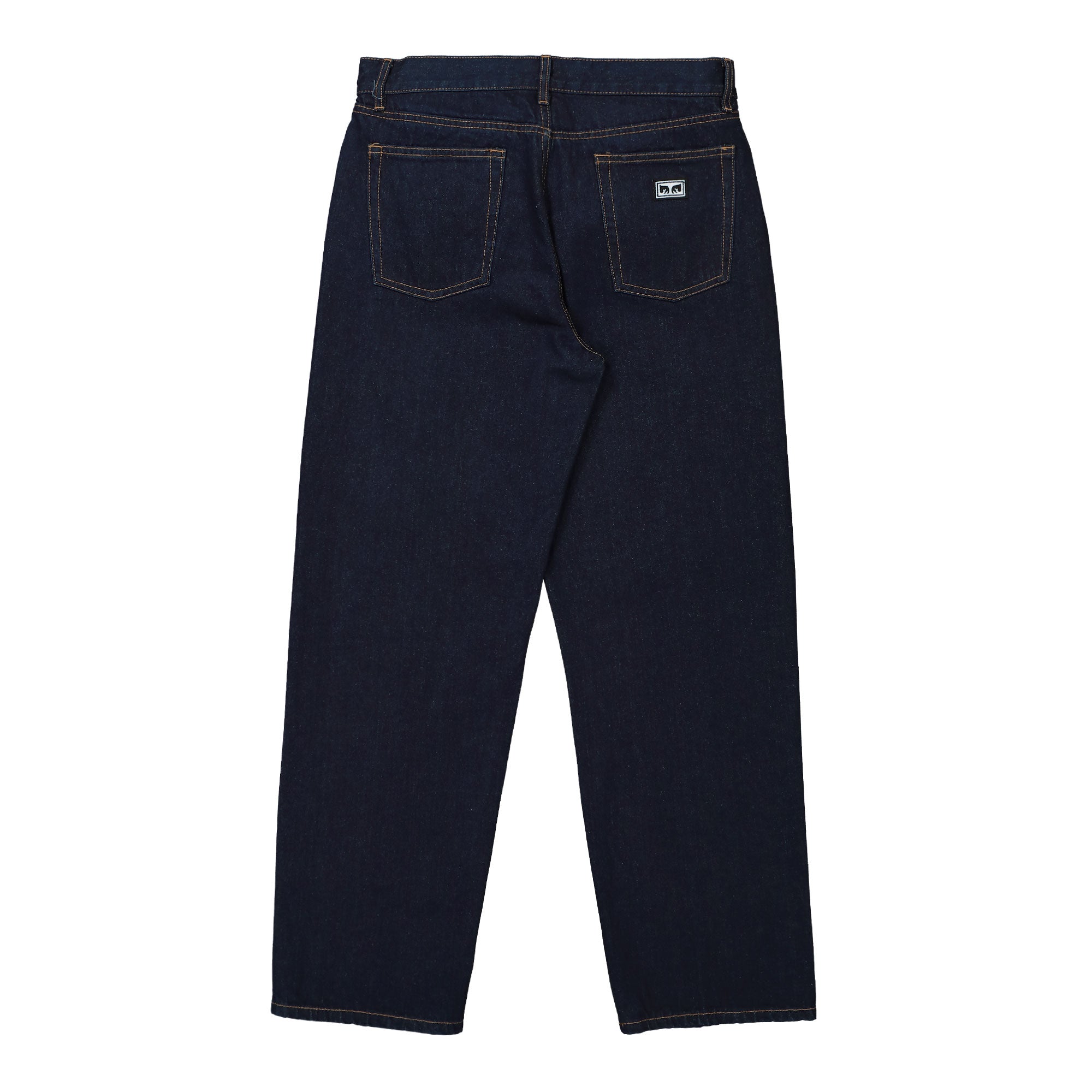 Obey Hardwork Denim Pant Rinse Indigo Jeans Material | Overkill