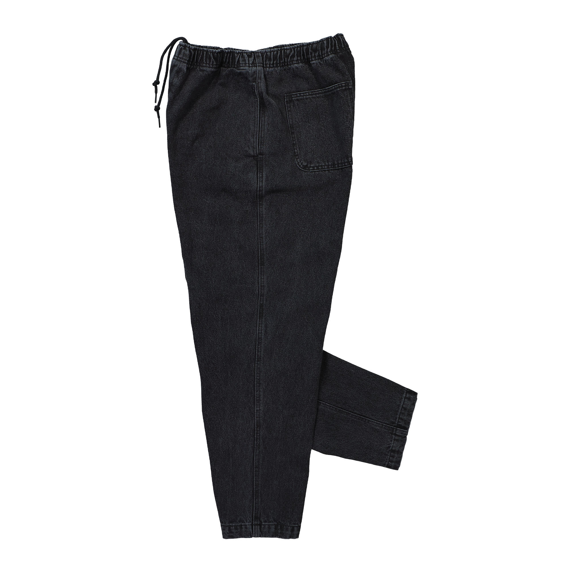 Obey Easy Denim Pant Faded Black Jeans Close-up | Overkill