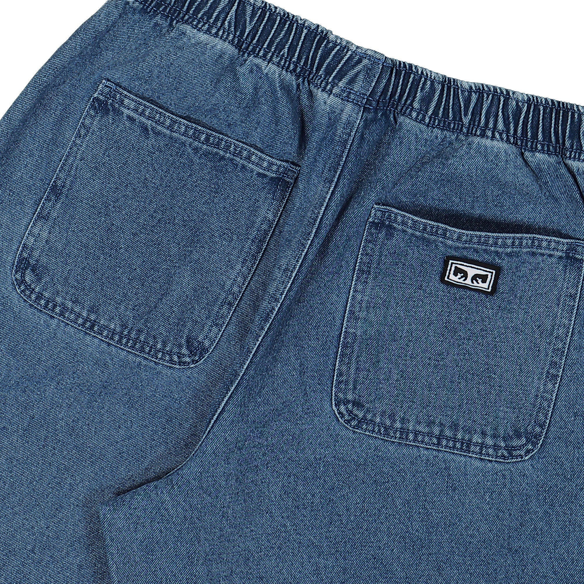Obey Denim Easy Pant Light Indigo Jeans Detail view 1 | Overkill