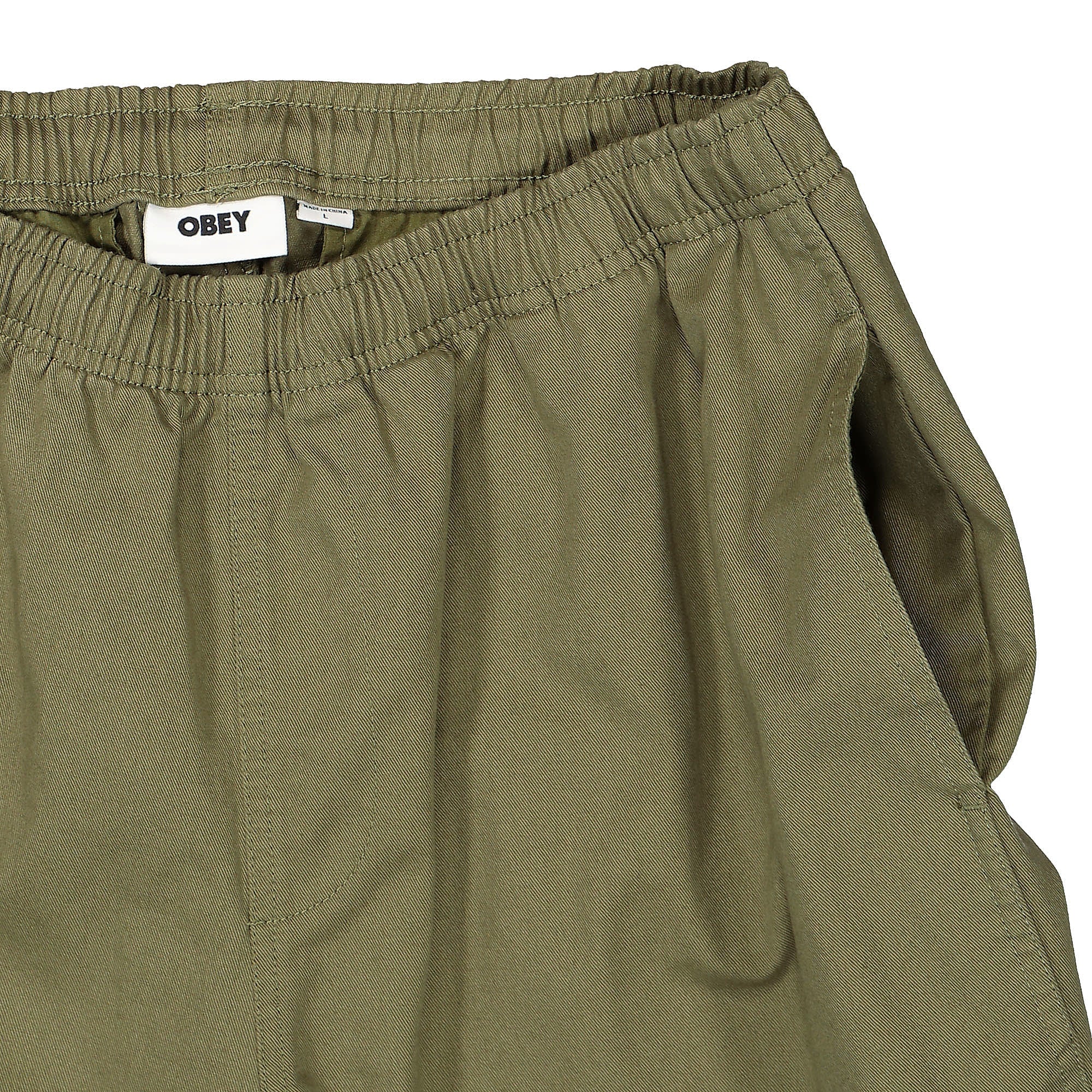 Obey Easy Twill Pant Field Green Sweat & Track Pants Detailfoto | Overkill