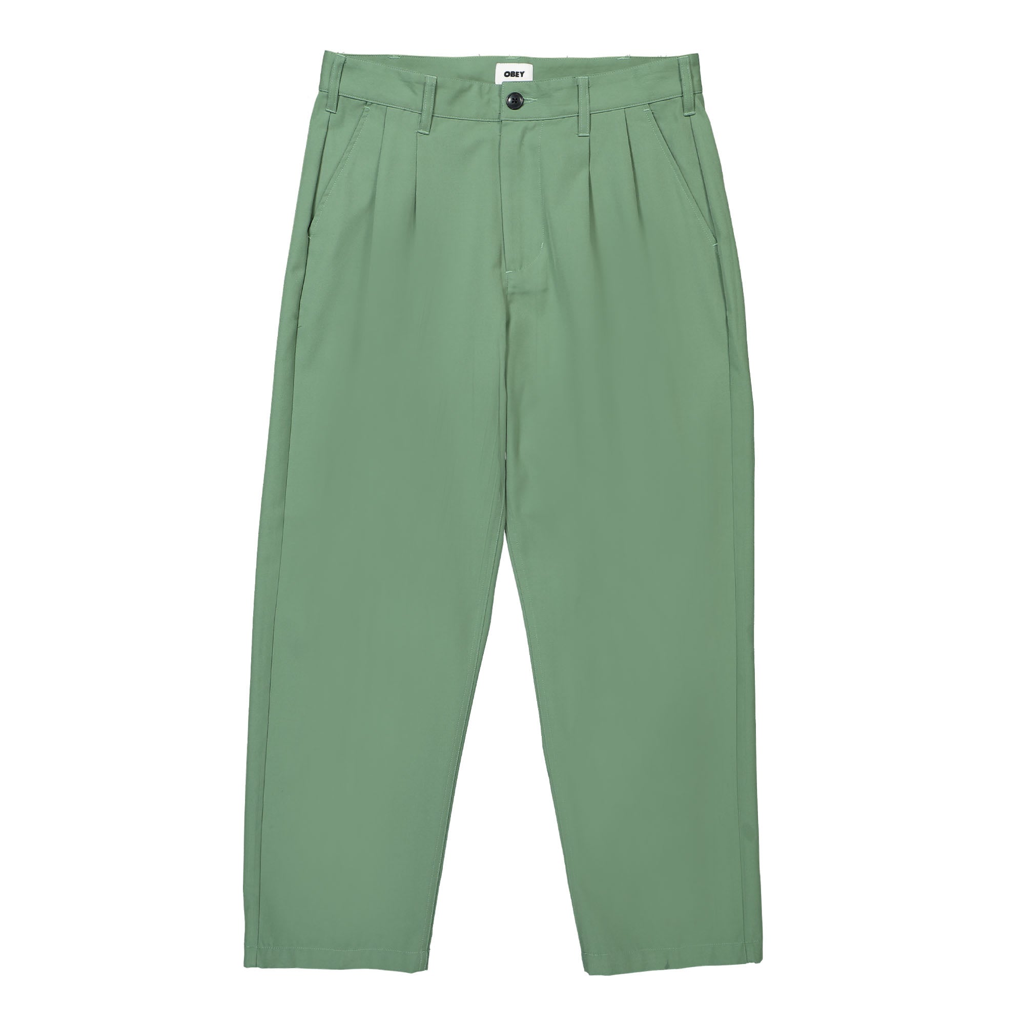 Obey Fubar Pleated Pant Jade Casual Pants 142020201 / Jade | Overkill