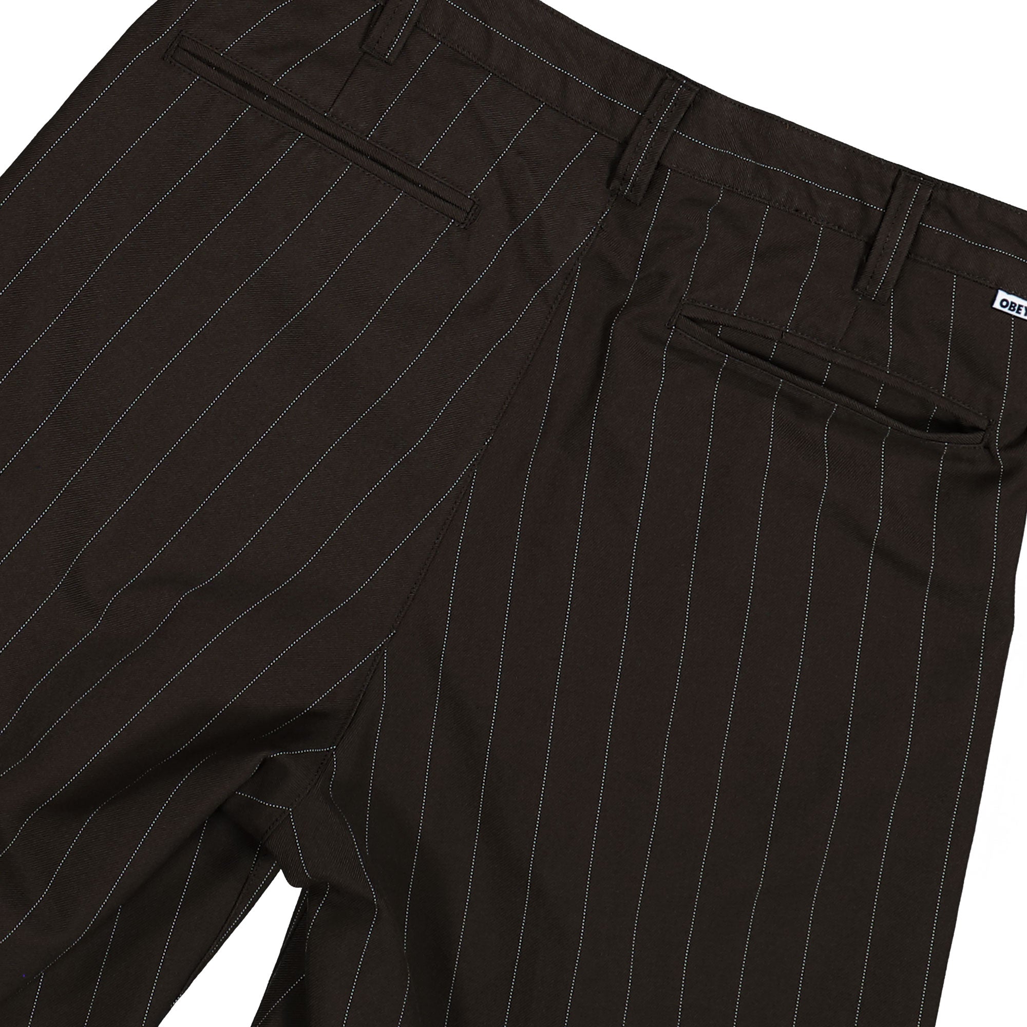 Obey Dean Stripe Pleated Pant Wren Multi Trousers 142020262 / Wren Multi Detail View 1 | Overkill