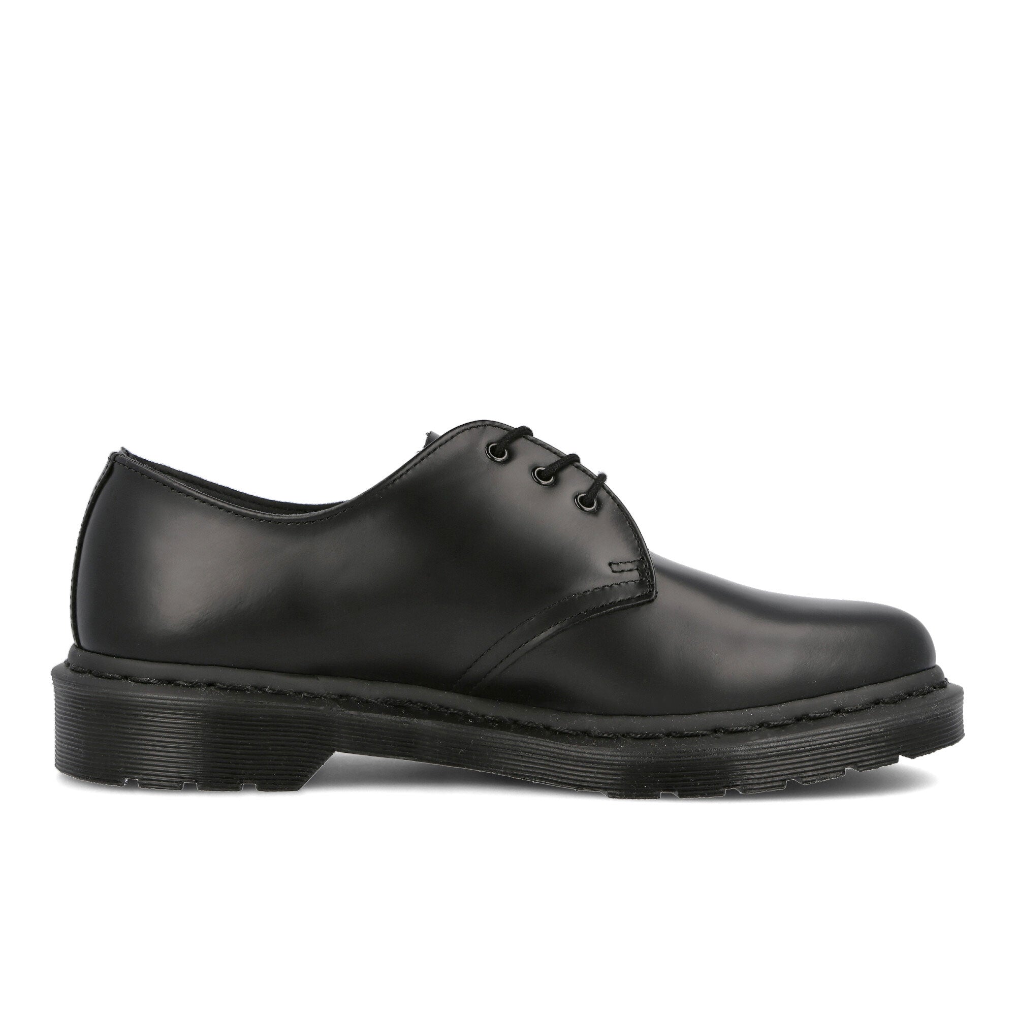 Dr. Martens 1461 Mono Black Loafers & Lace ups Silhouette | Overkill