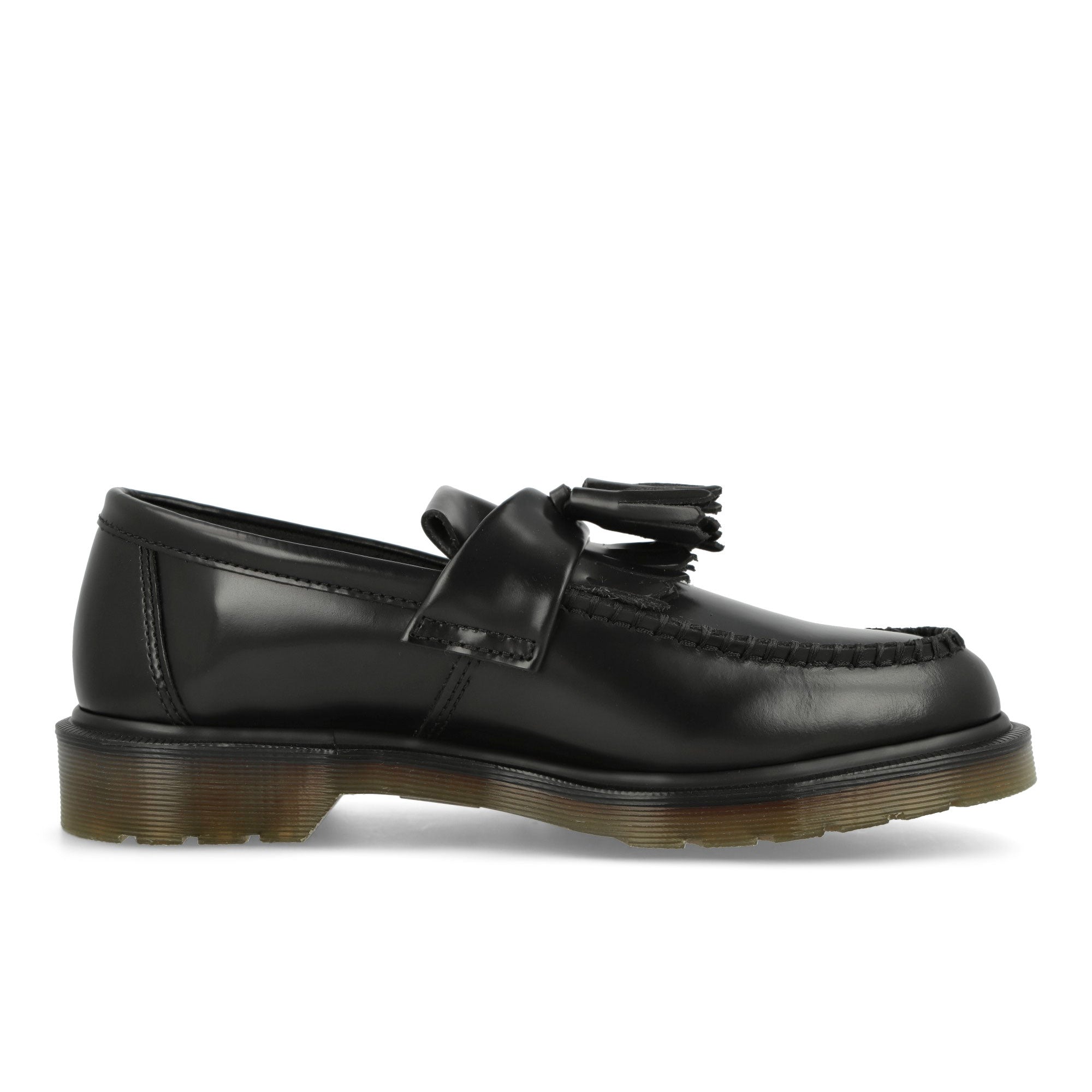 Dr. Martens Adrian Smooth Loafer Black Polished Smooth Loafers & Lace ups Silhouette | Overkill