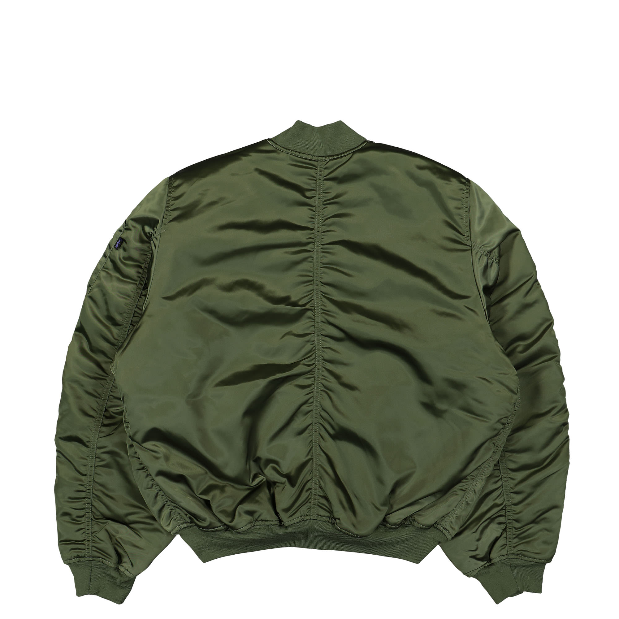 Alpha Industries MA-1 UV Sage Green Bomber & Varsity Jackets Material | Overkill