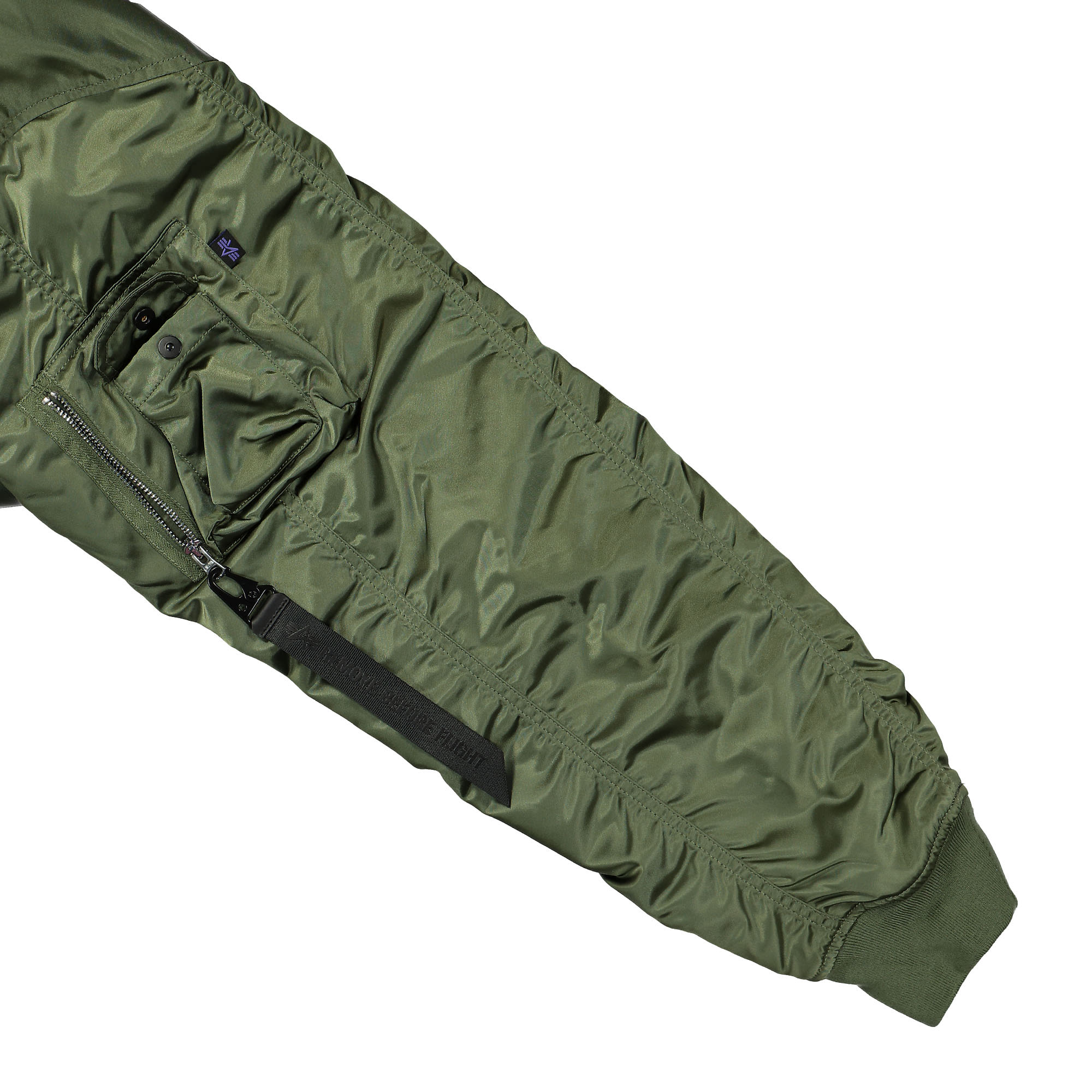 Alpha Industries MA-1 UV Sage Green Bomber & Varsity Jackets Detail view 1 | Overkill