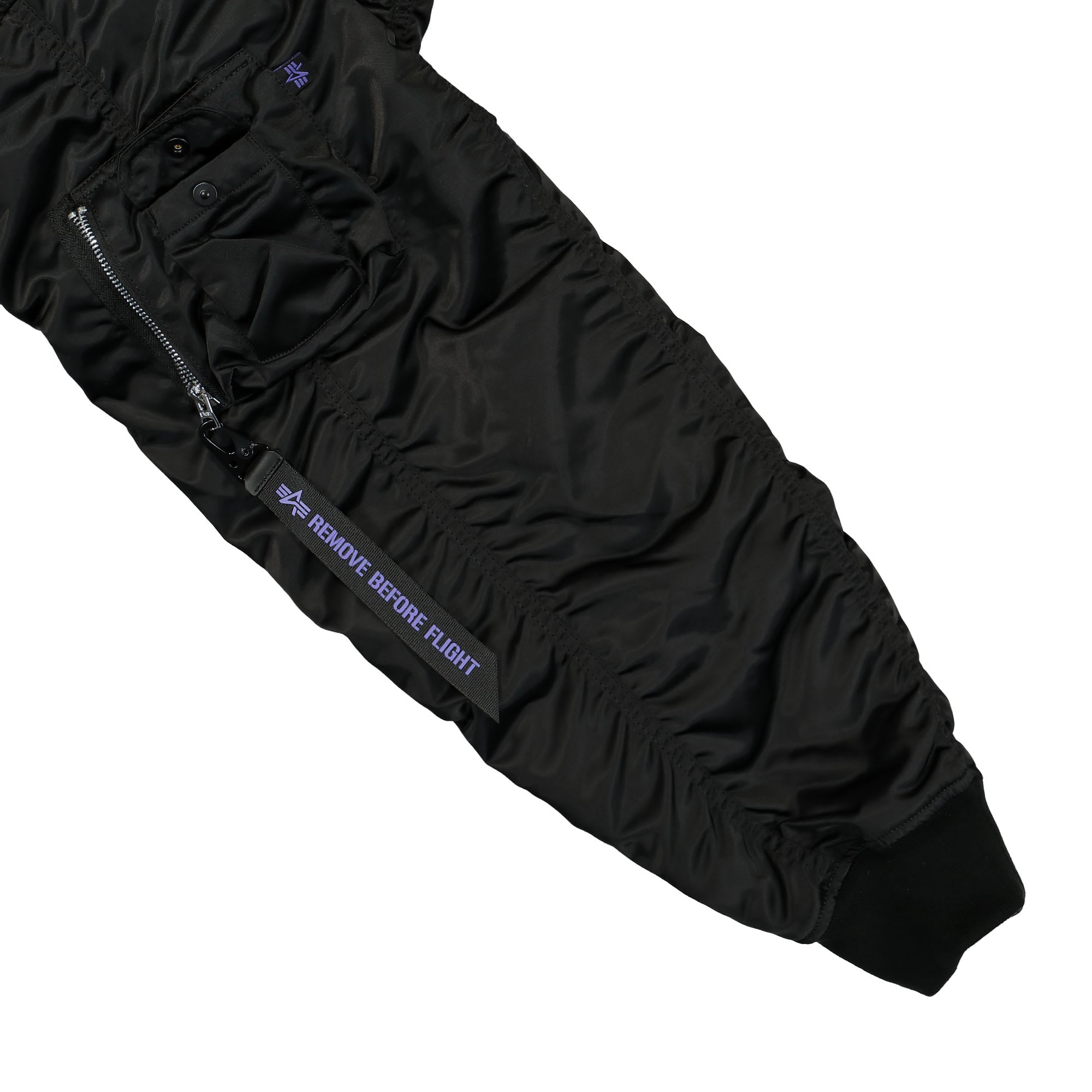 Alpha Industries MA-1 UV Black Bomber & Varsity Jackets Detail view 1 | Overkill